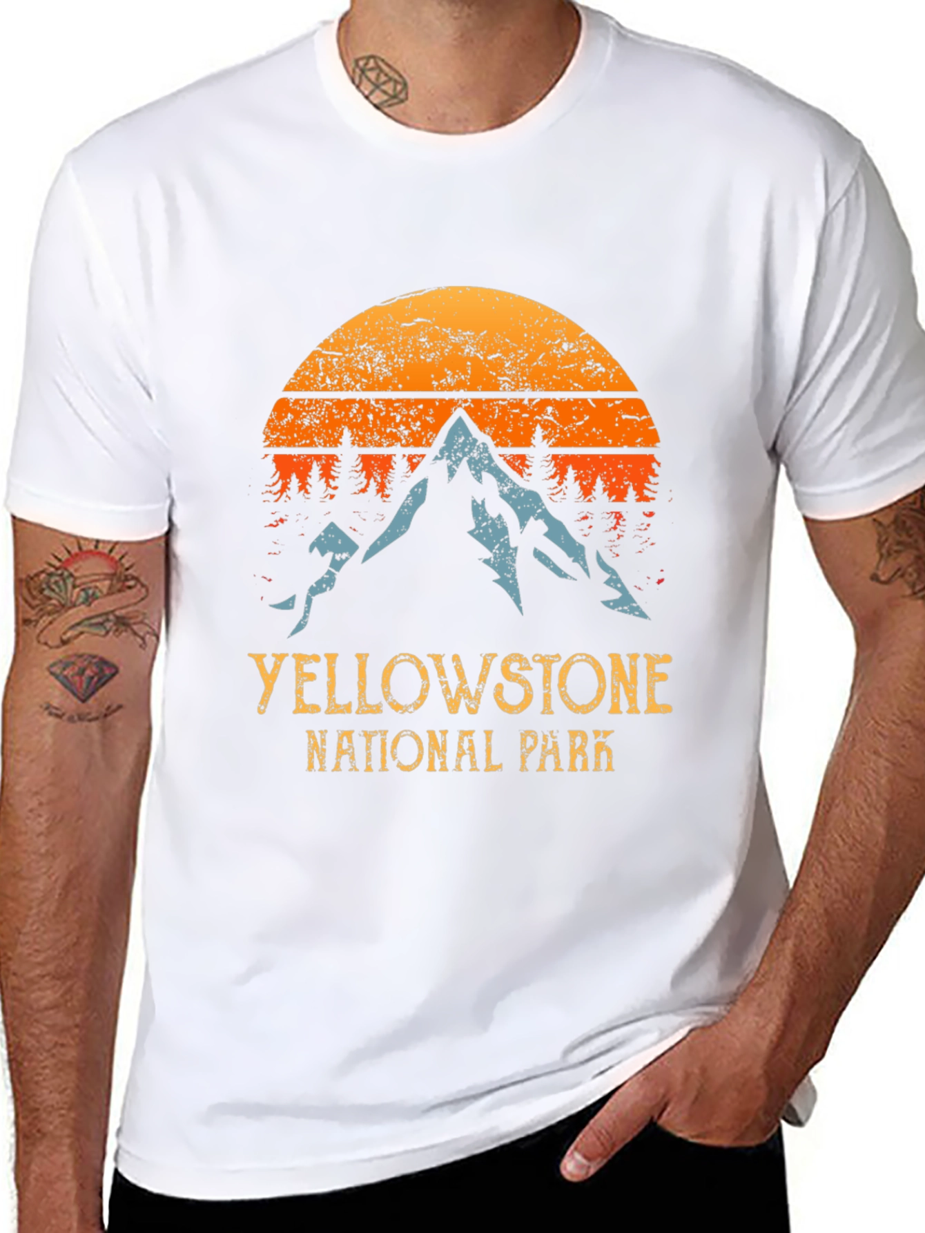 Yellowstone National Park Graphic T-Shirt
