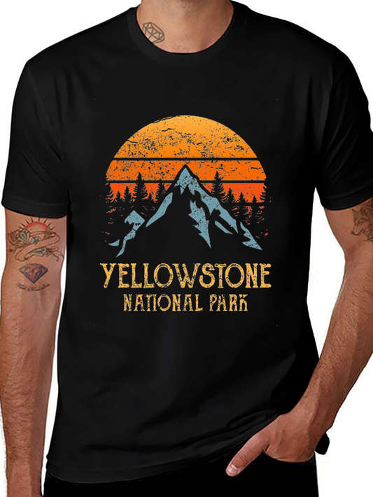 Yellowstone National Park Graphic T-Shirt