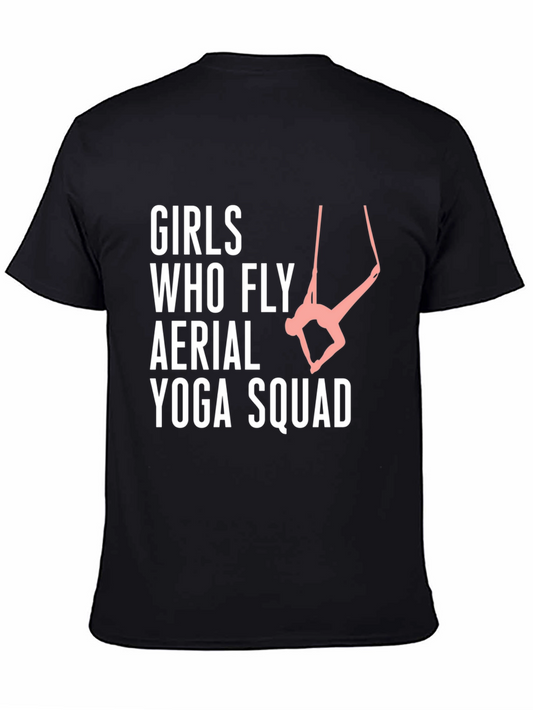 Girls Who Fly Aerial Yoga Squad T-Shirt