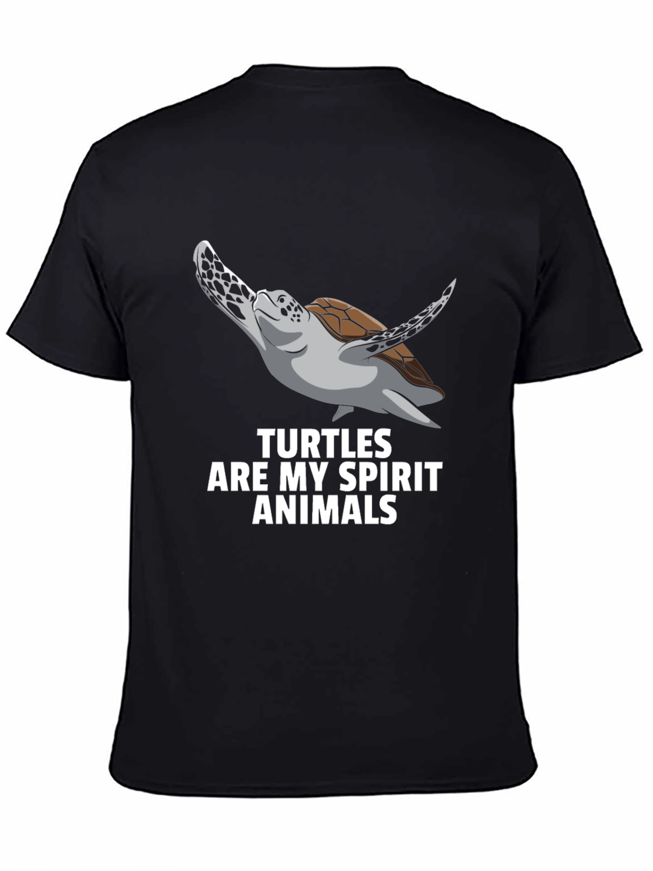 Turtle Spirit Animal Graphic T-Shirt