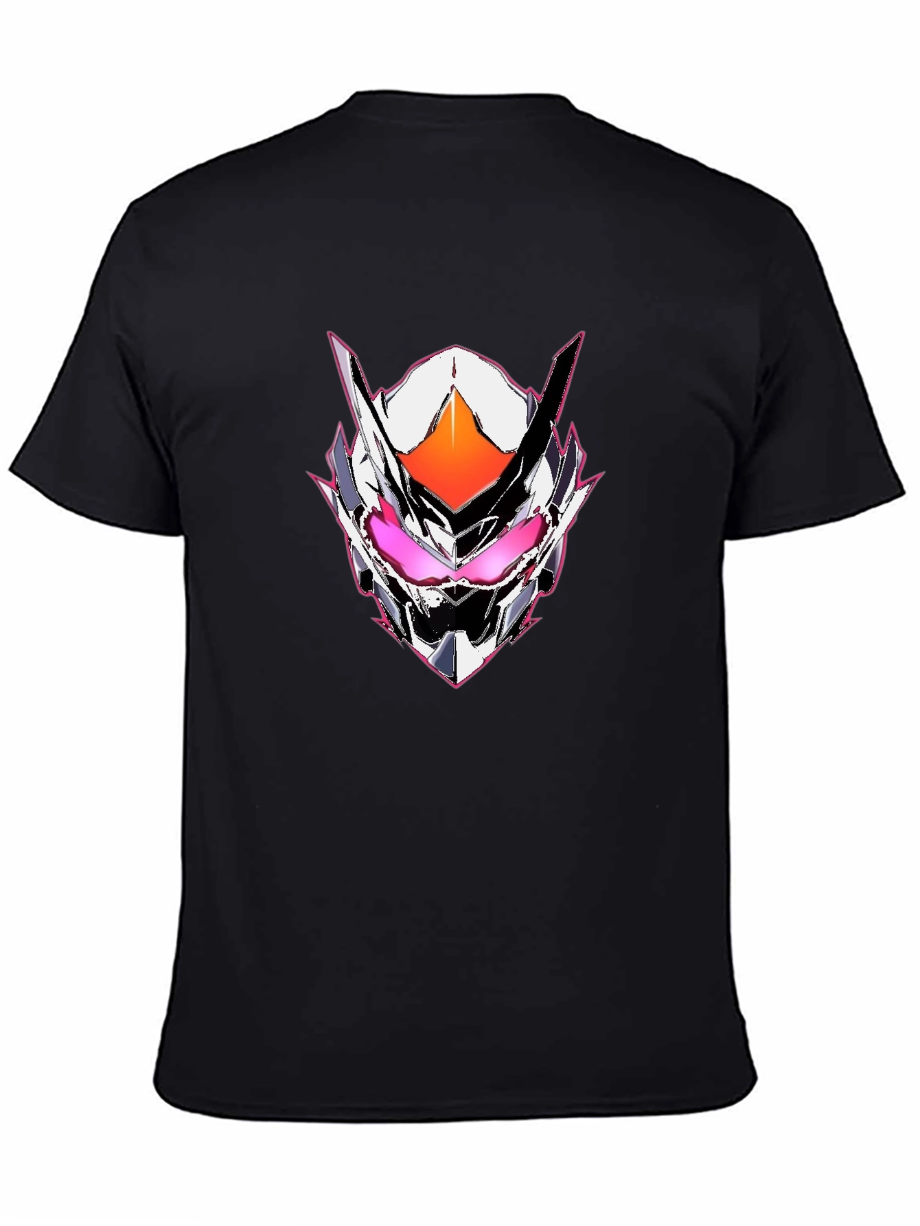 Cyberpunk Mask Graphic Tee - Black
