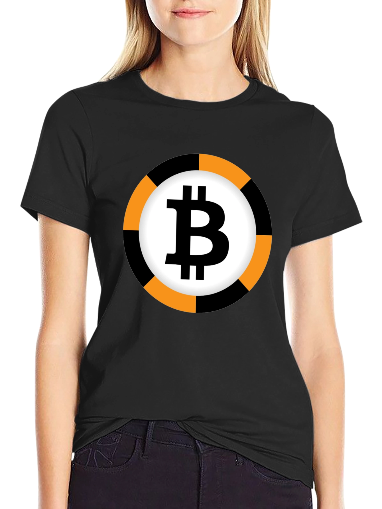 Bitcoin Crypto T-Shirt Black