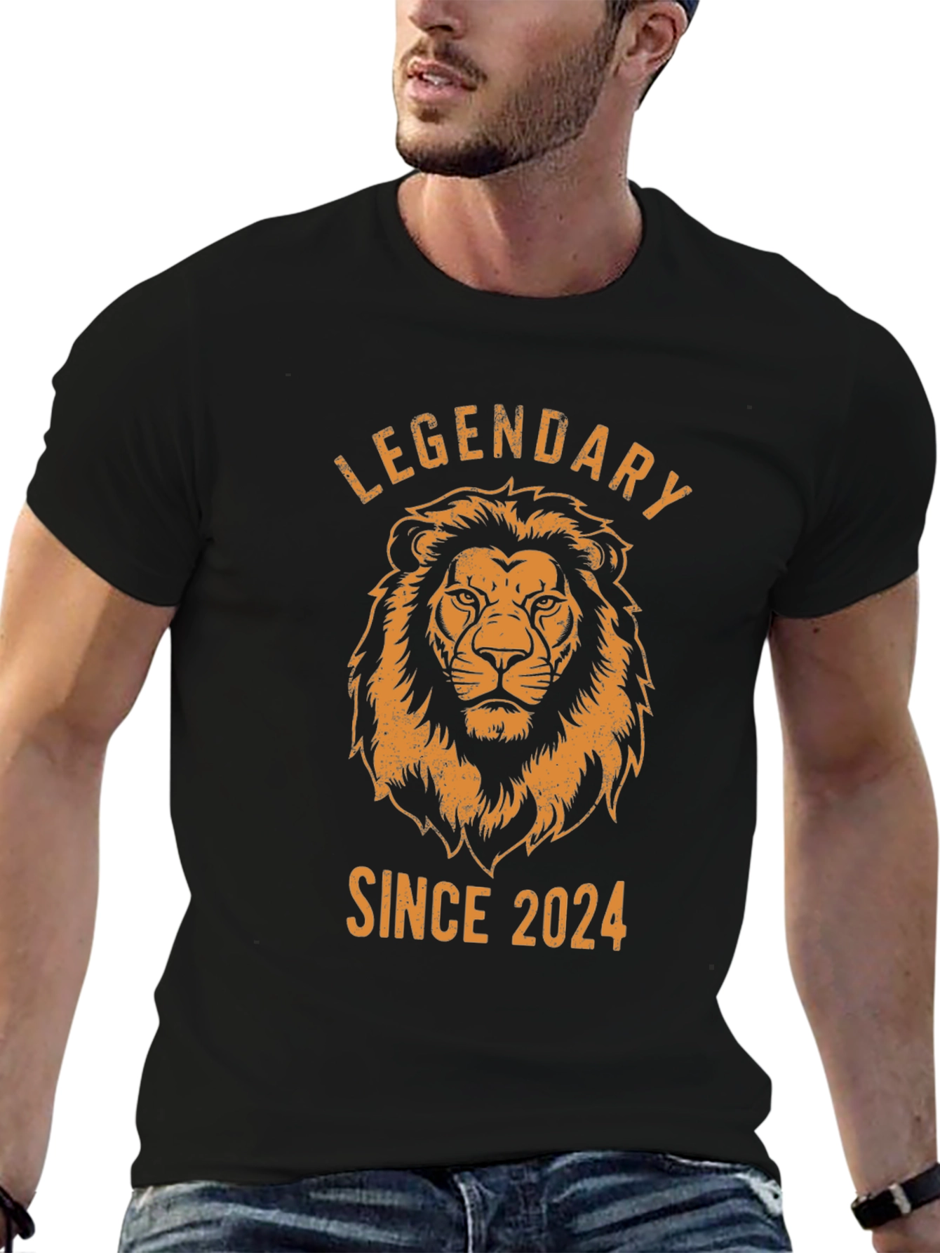 Legendary Since 2024 Lion Graphic T-Shirt