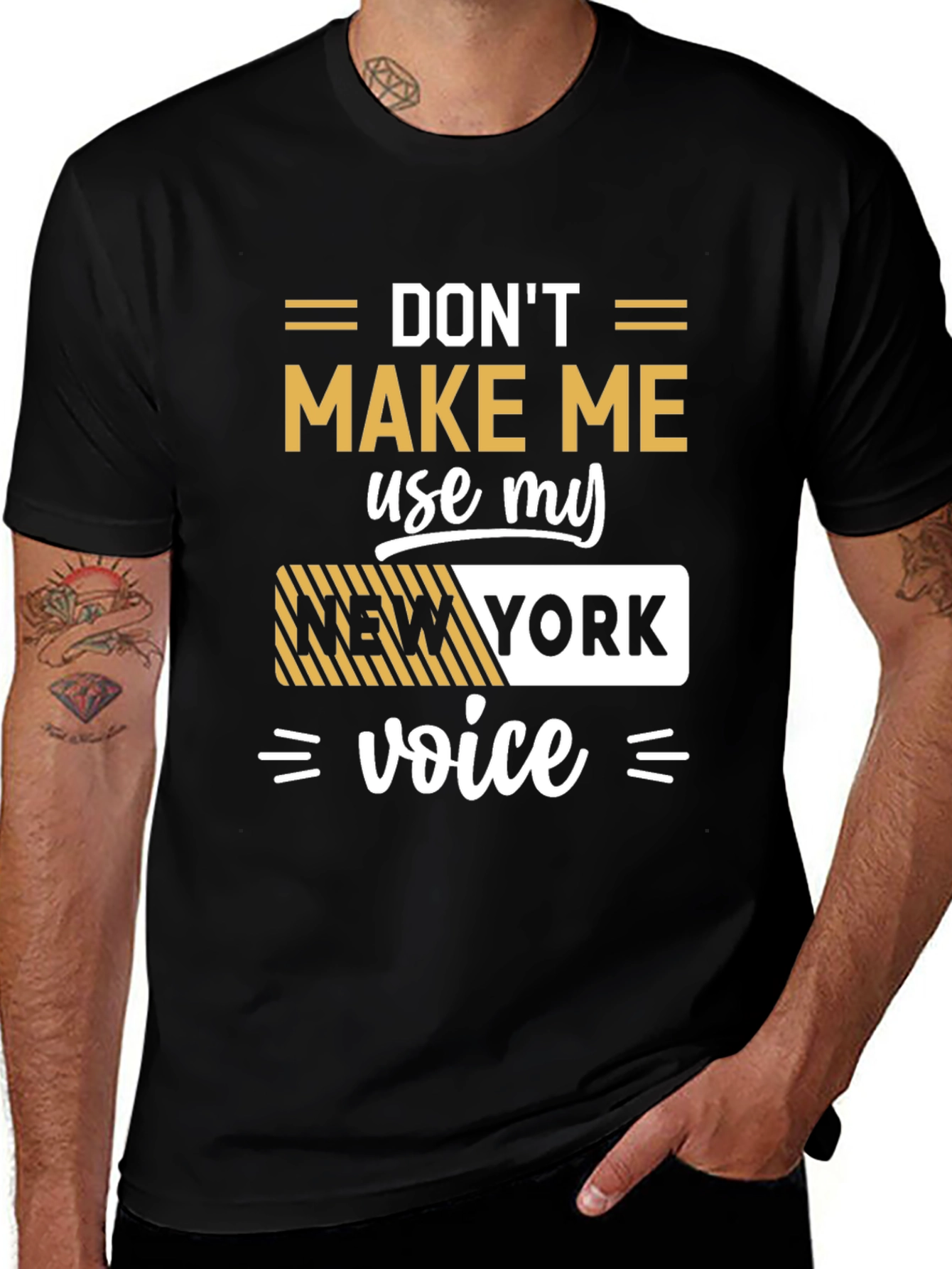 Funny New York Voice T-Shirt