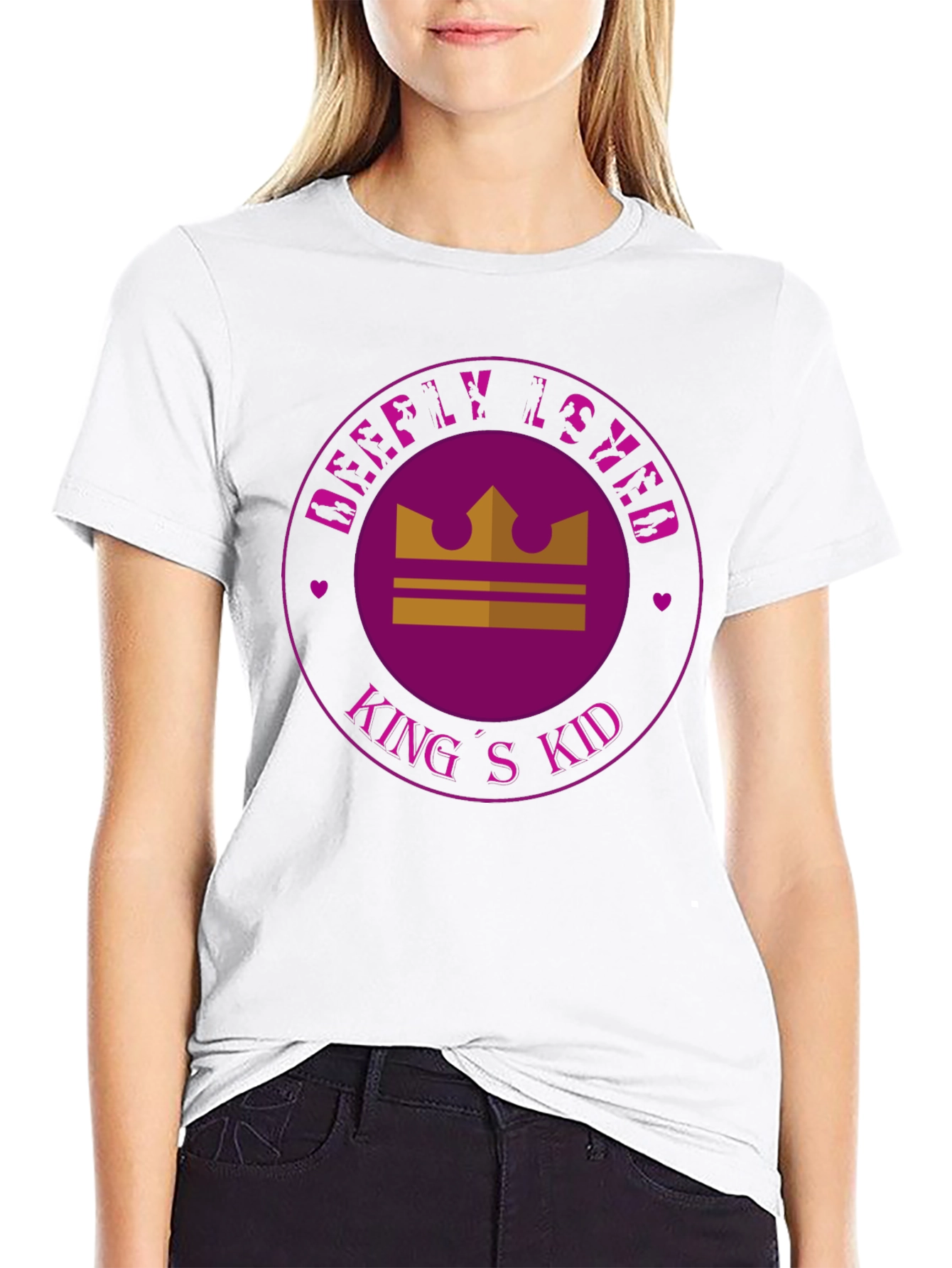 Deeply Loved Kings Kid T-Shirt