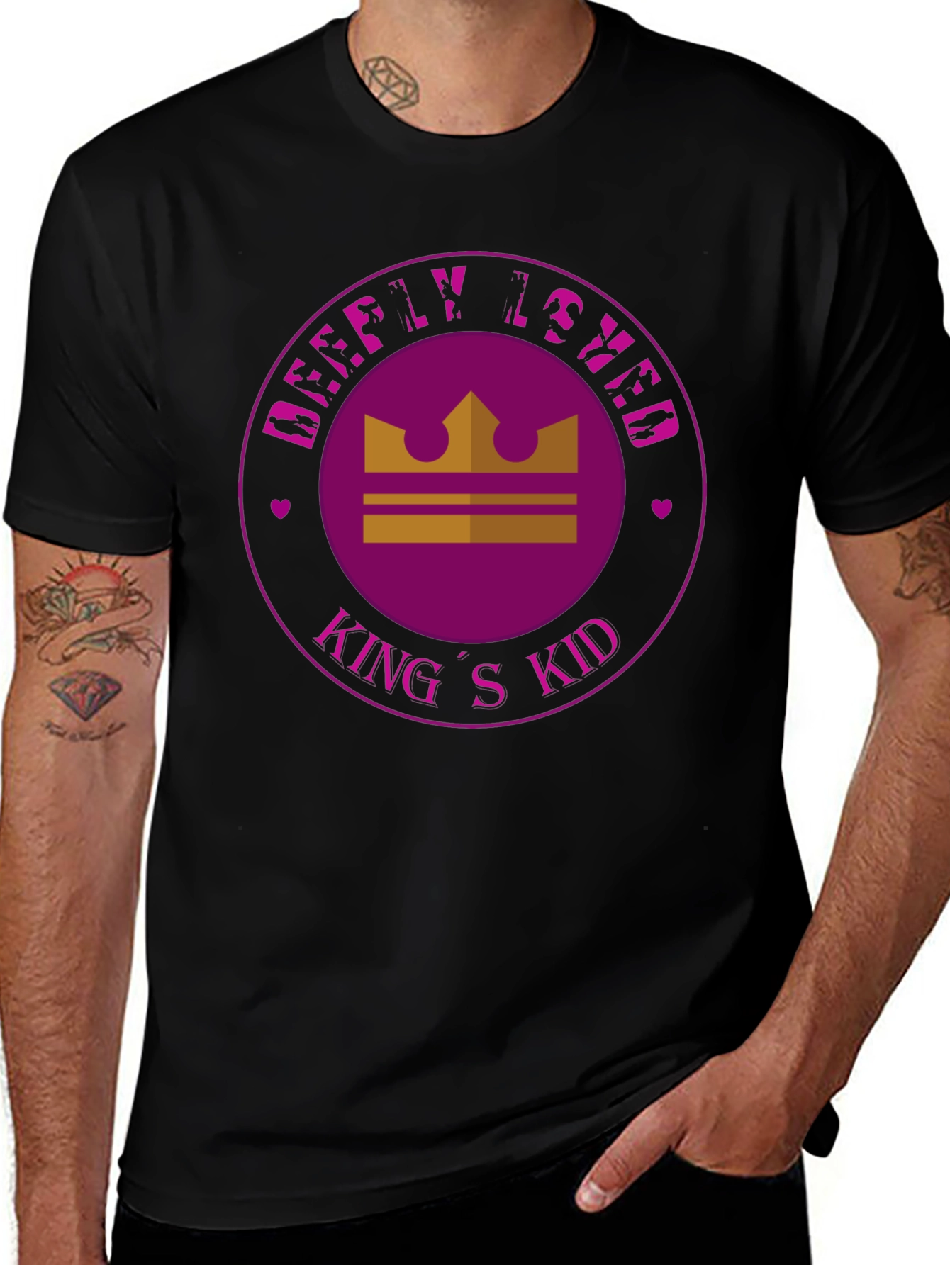 Deeply Loved Kings Kid T-Shirt