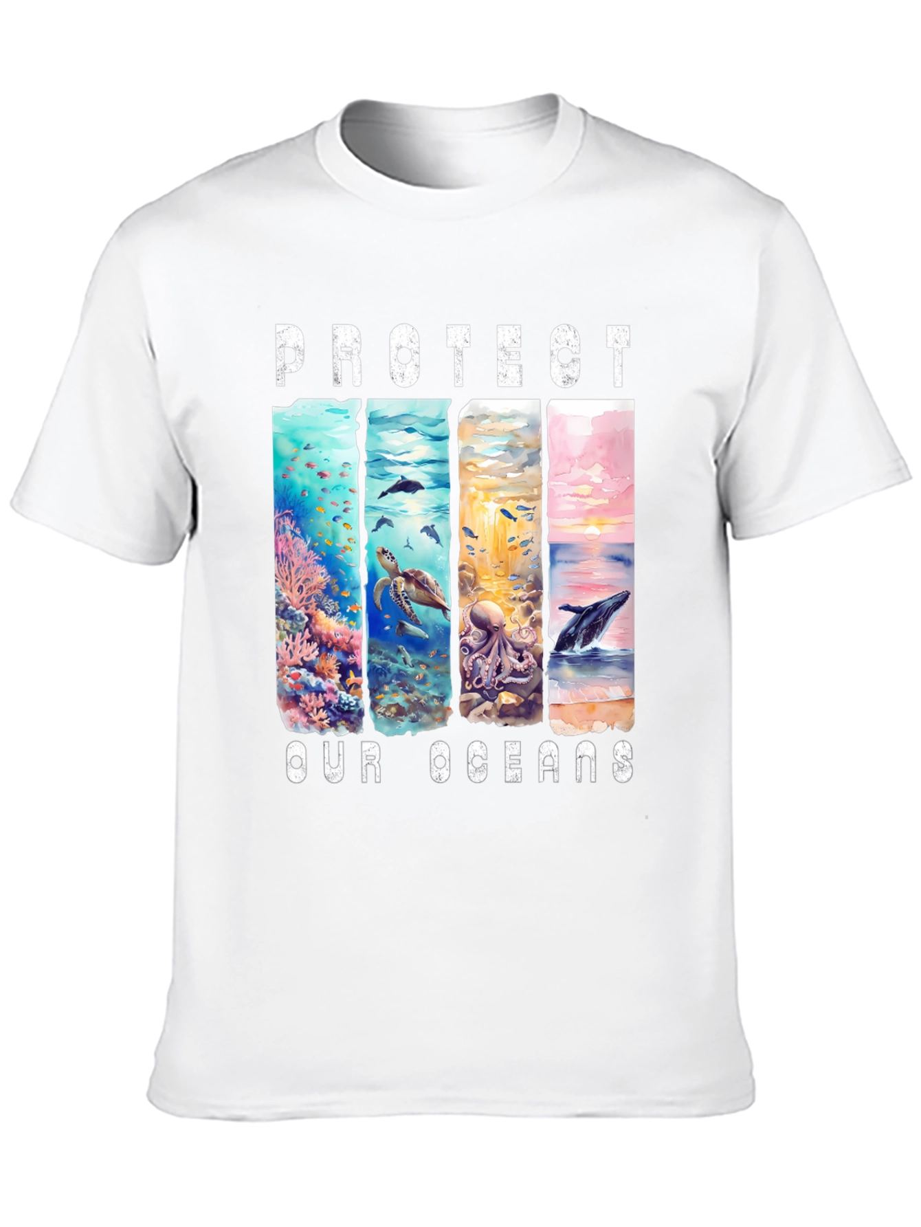 Protect Our Oceans Graphic T-Shirt