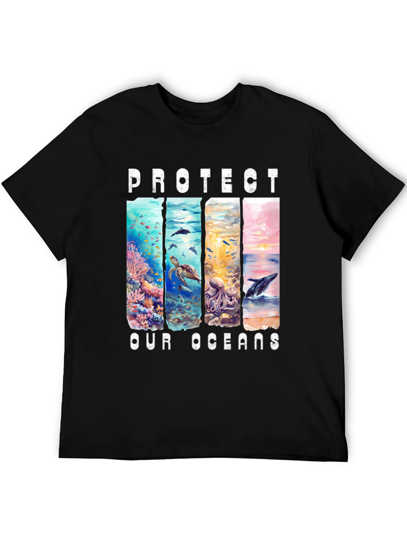 Protect Our Oceans Graphic T-Shirt