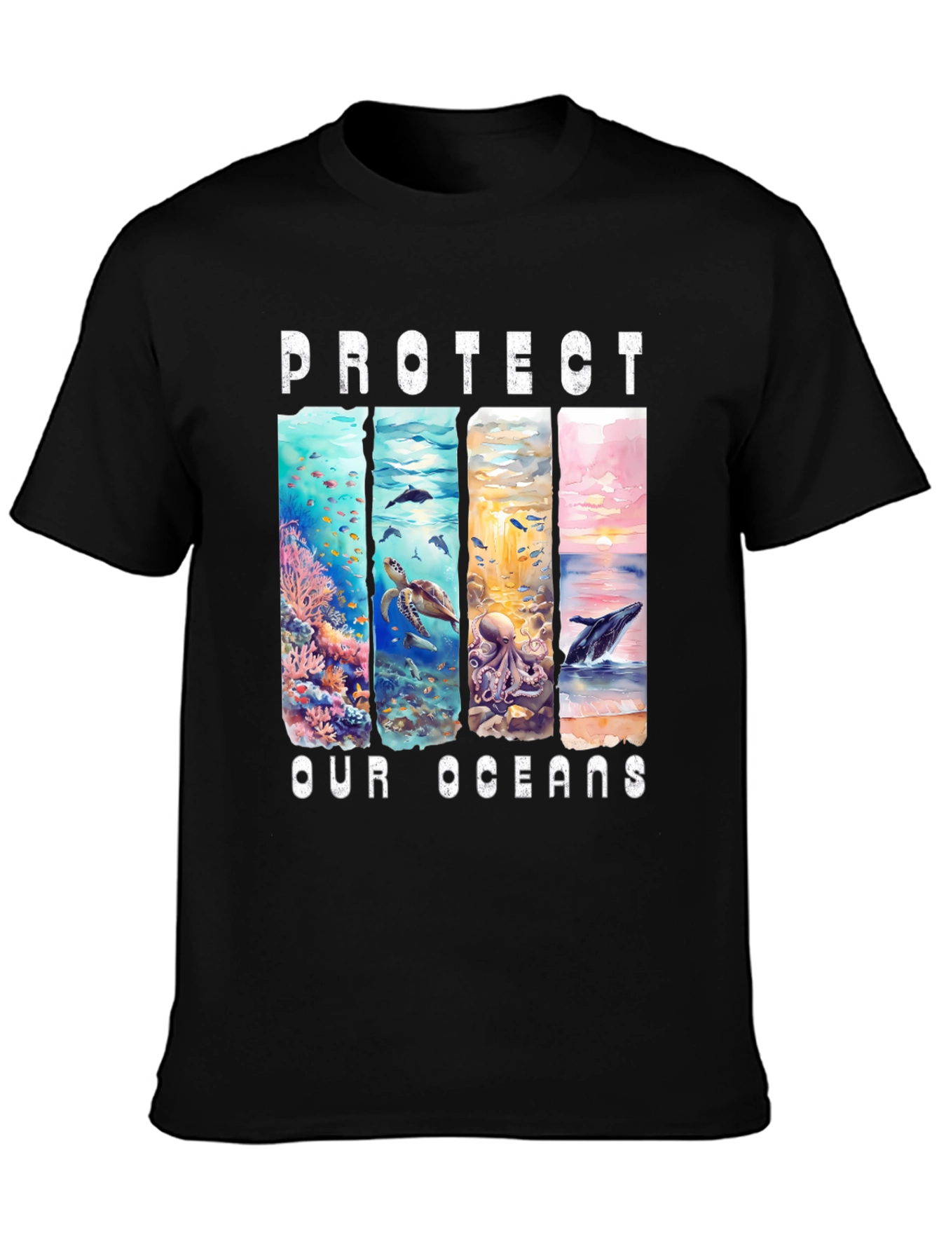 Protect Our Oceans Graphic T-Shirt