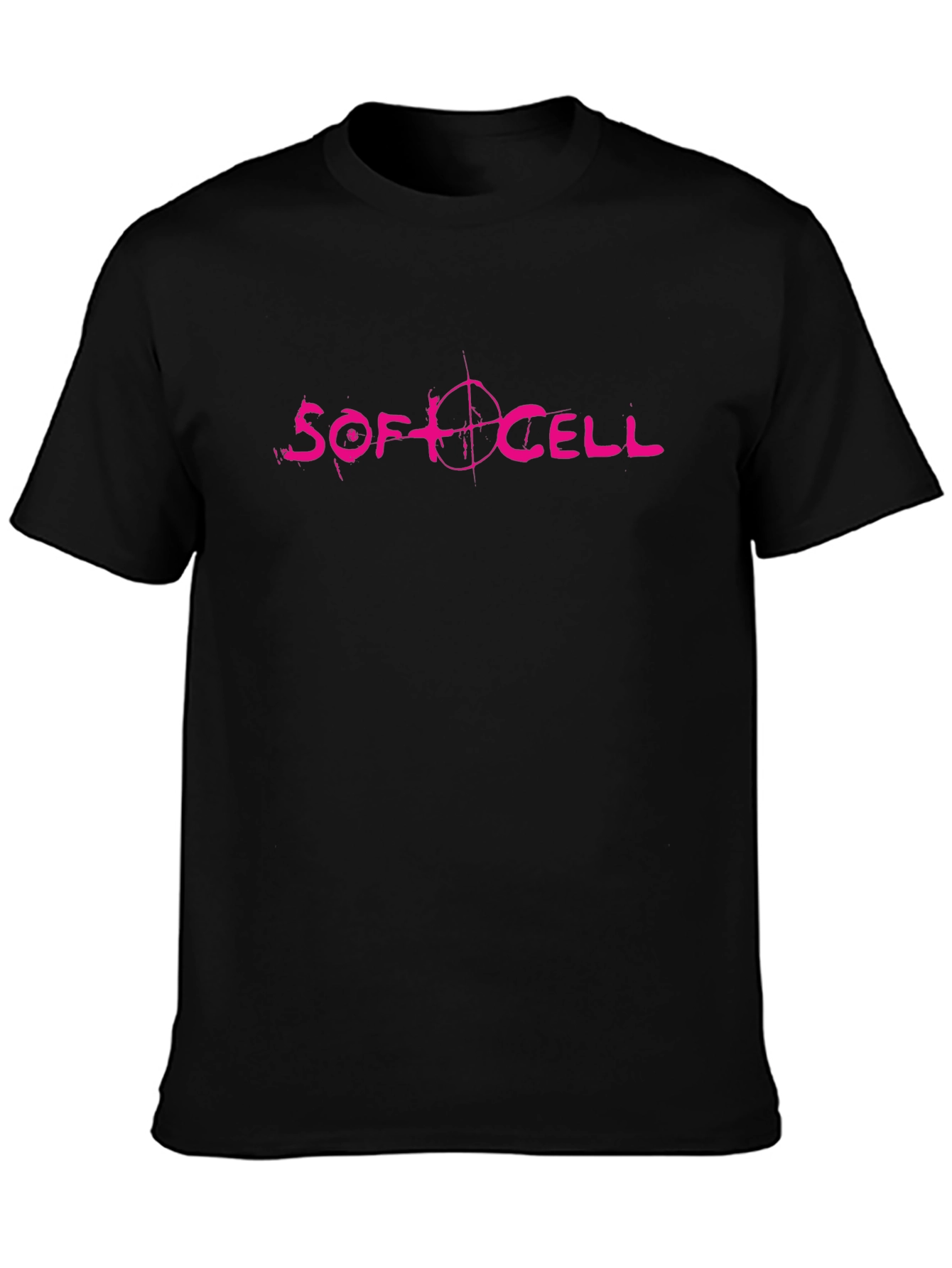 Soft Cell Graphic T-Shirt - Black