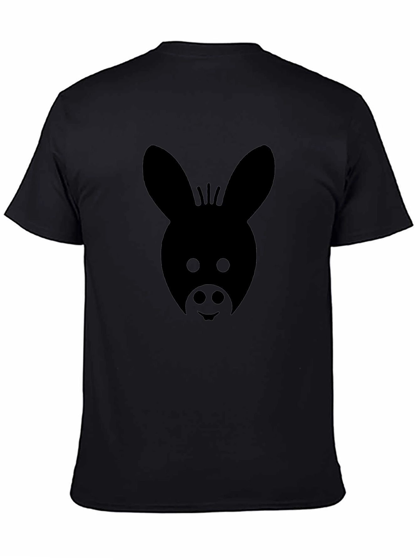 Black Donkey Graphic Tee - Unisex Cotton Shirt