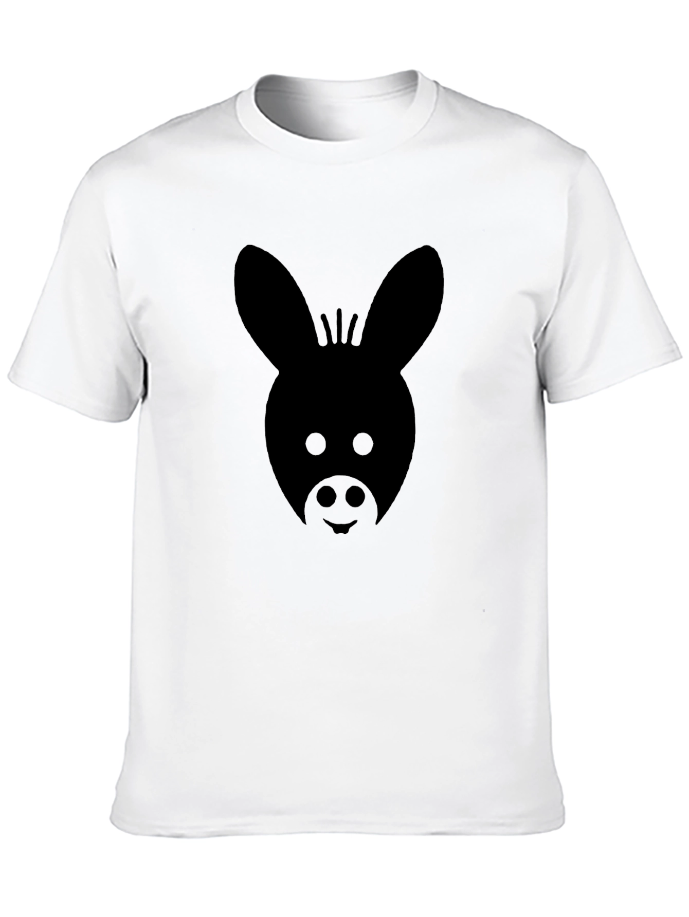 Black Donkey Graphic Tee - Unisex Cotton Shirt