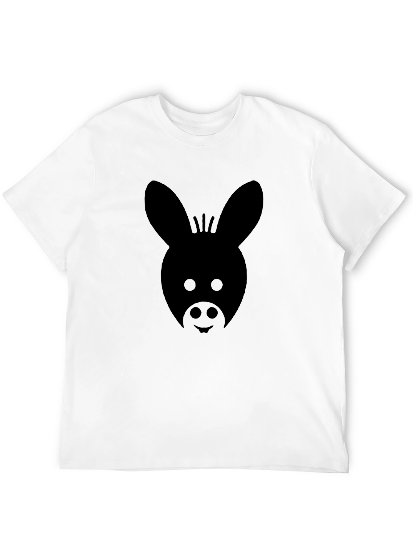 Black Donkey Graphic Tee - Unisex Cotton Shirt