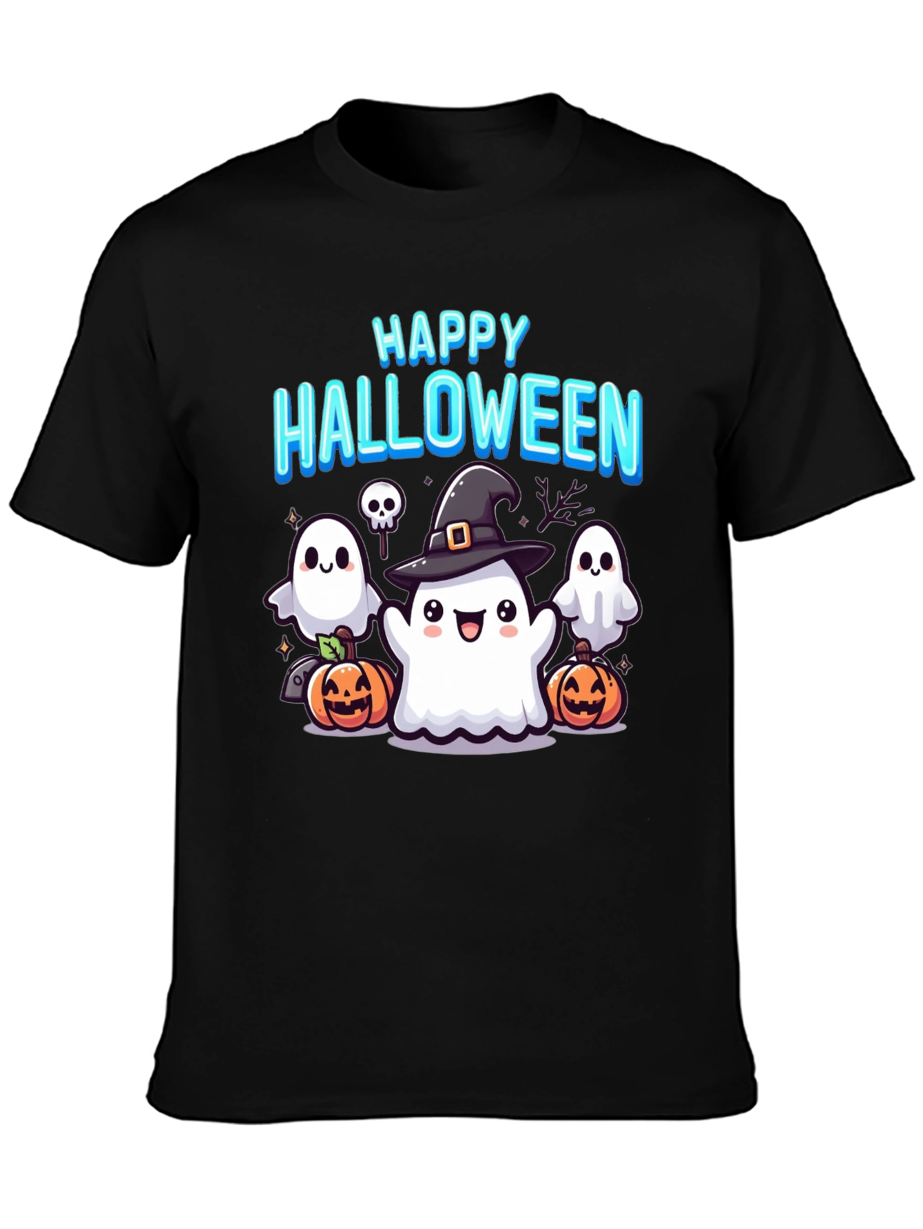 Happy Halloween Ghost T-Shirt