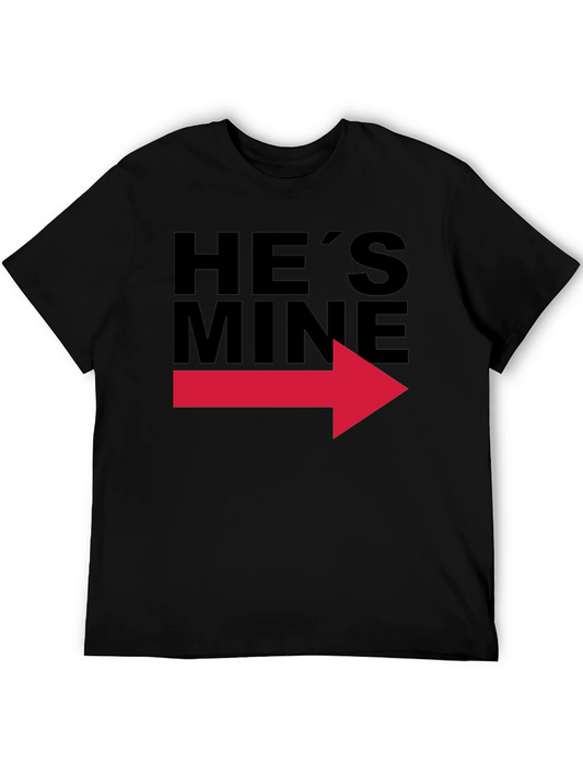 Hes Mine T-Shirt - Couple Matching Tee