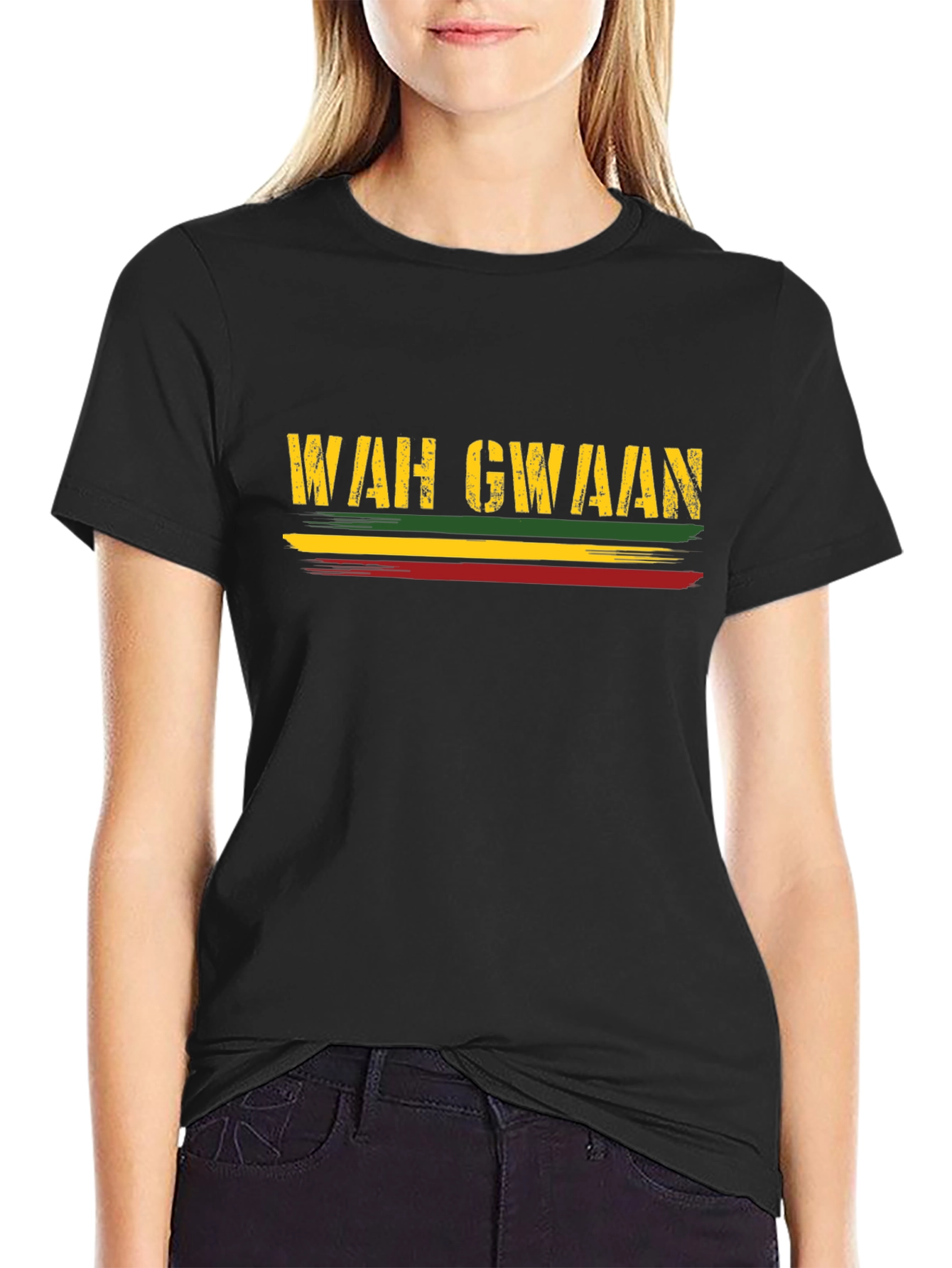 Wah Gwaan Jamaican Rasta T-Shirt