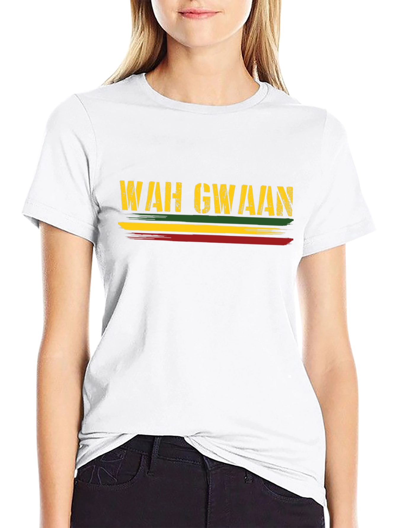Wah Gwaan Jamaican Rasta T-Shirt