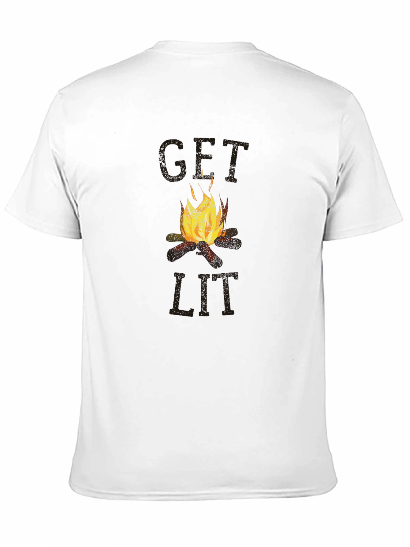 Get Lit Campfire Graphic T-Shirt