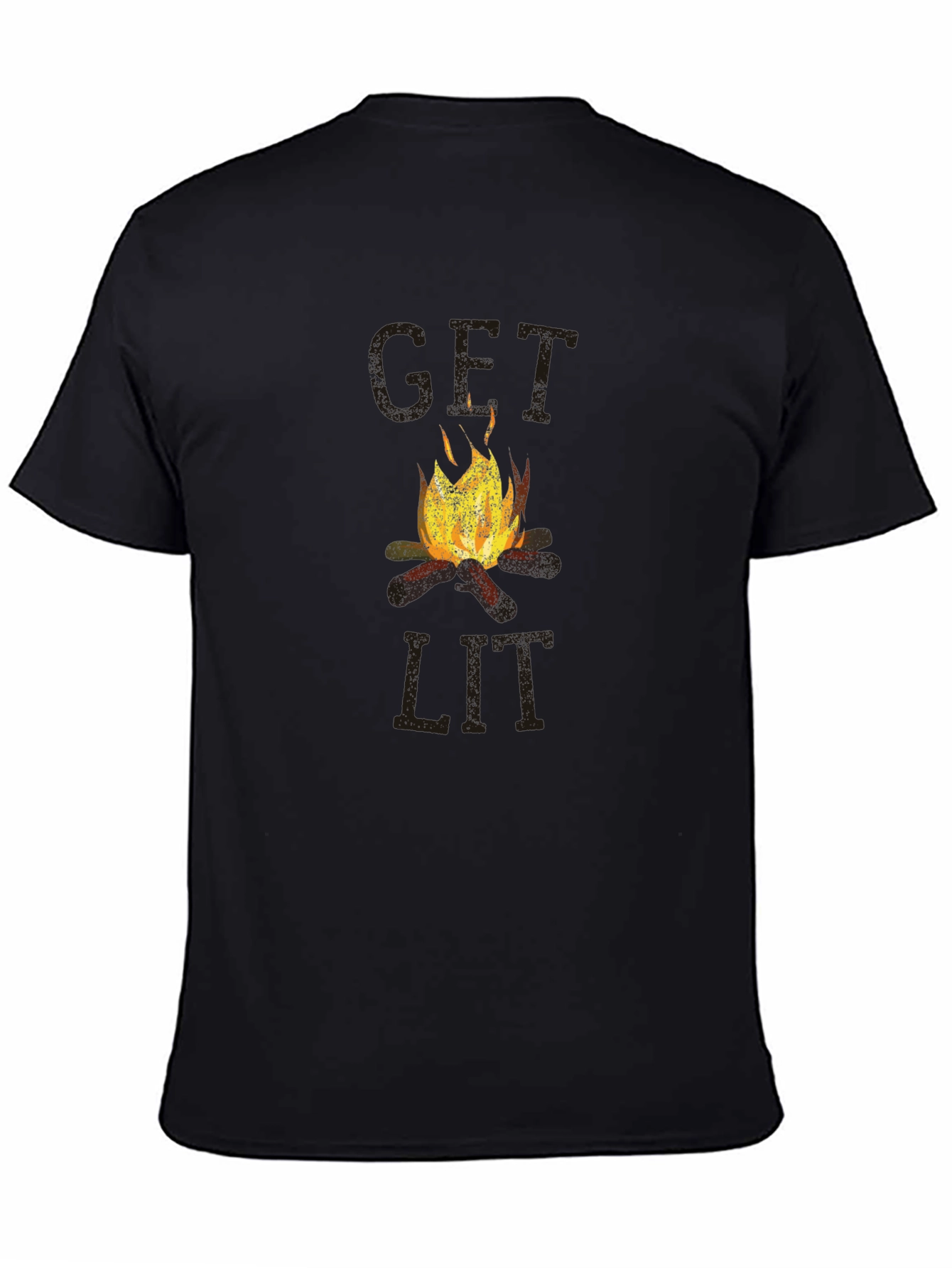Get Lit Campfire Graphic T-Shirt