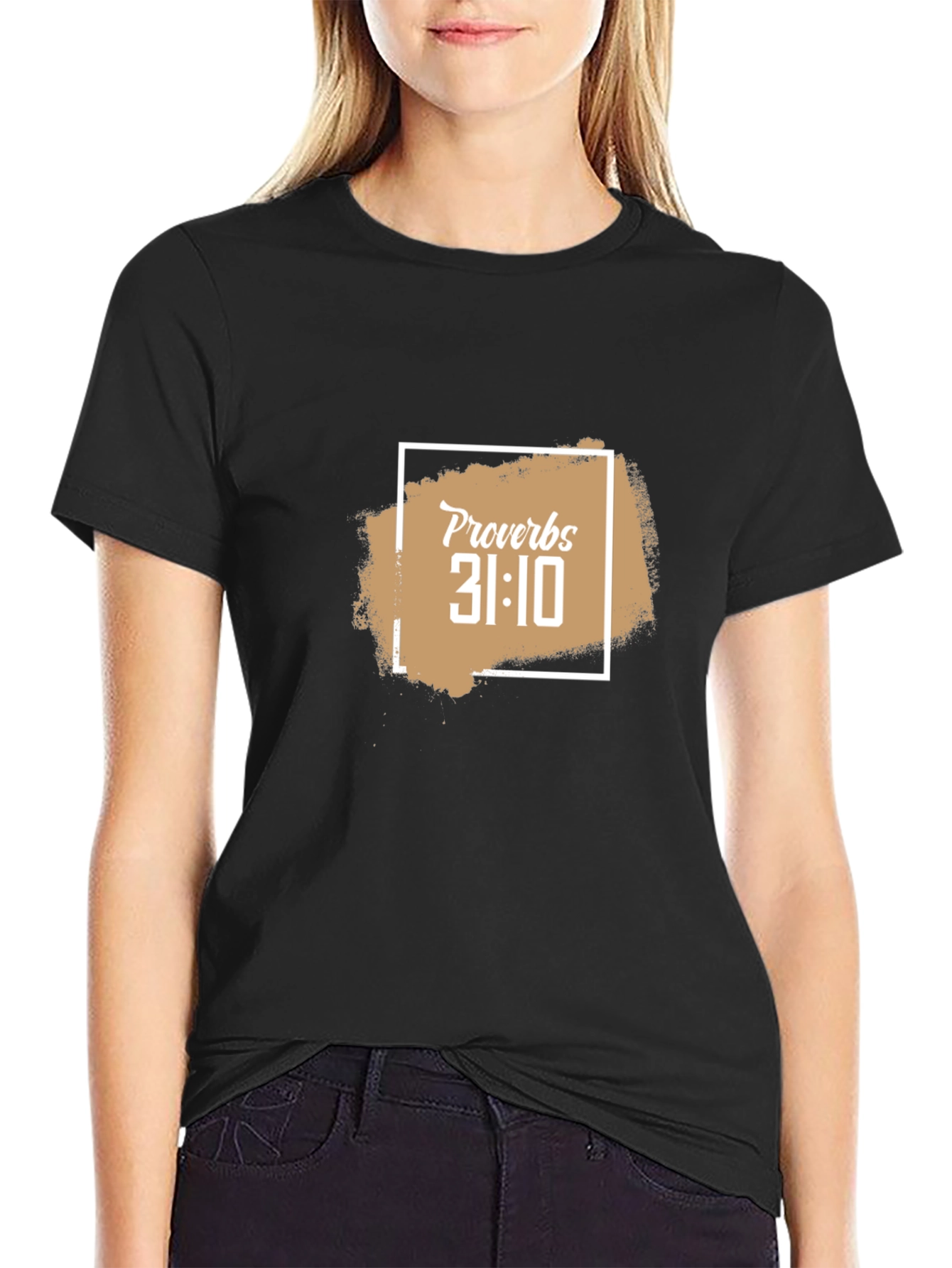 Proverbs 31:10 Christian Graphic T-Shirt