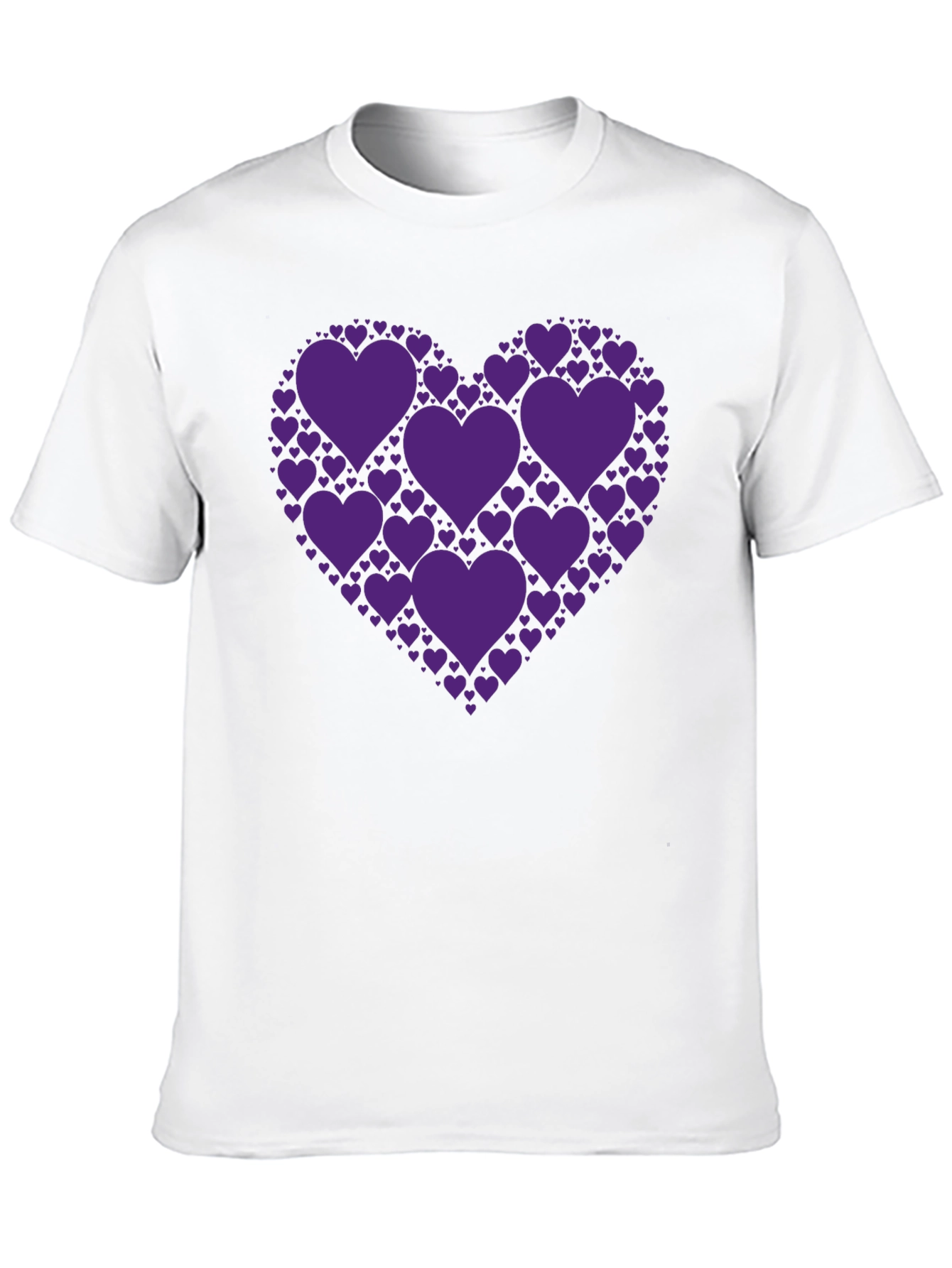 Heart of Hearts Graphic T-Shirt - Black
