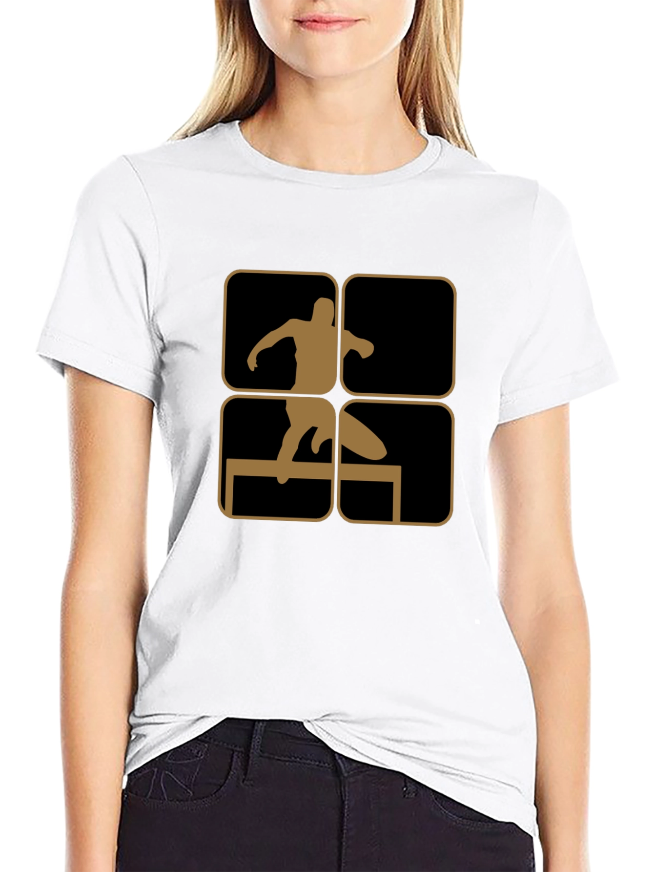 Athlete Silhouette T-Shirt