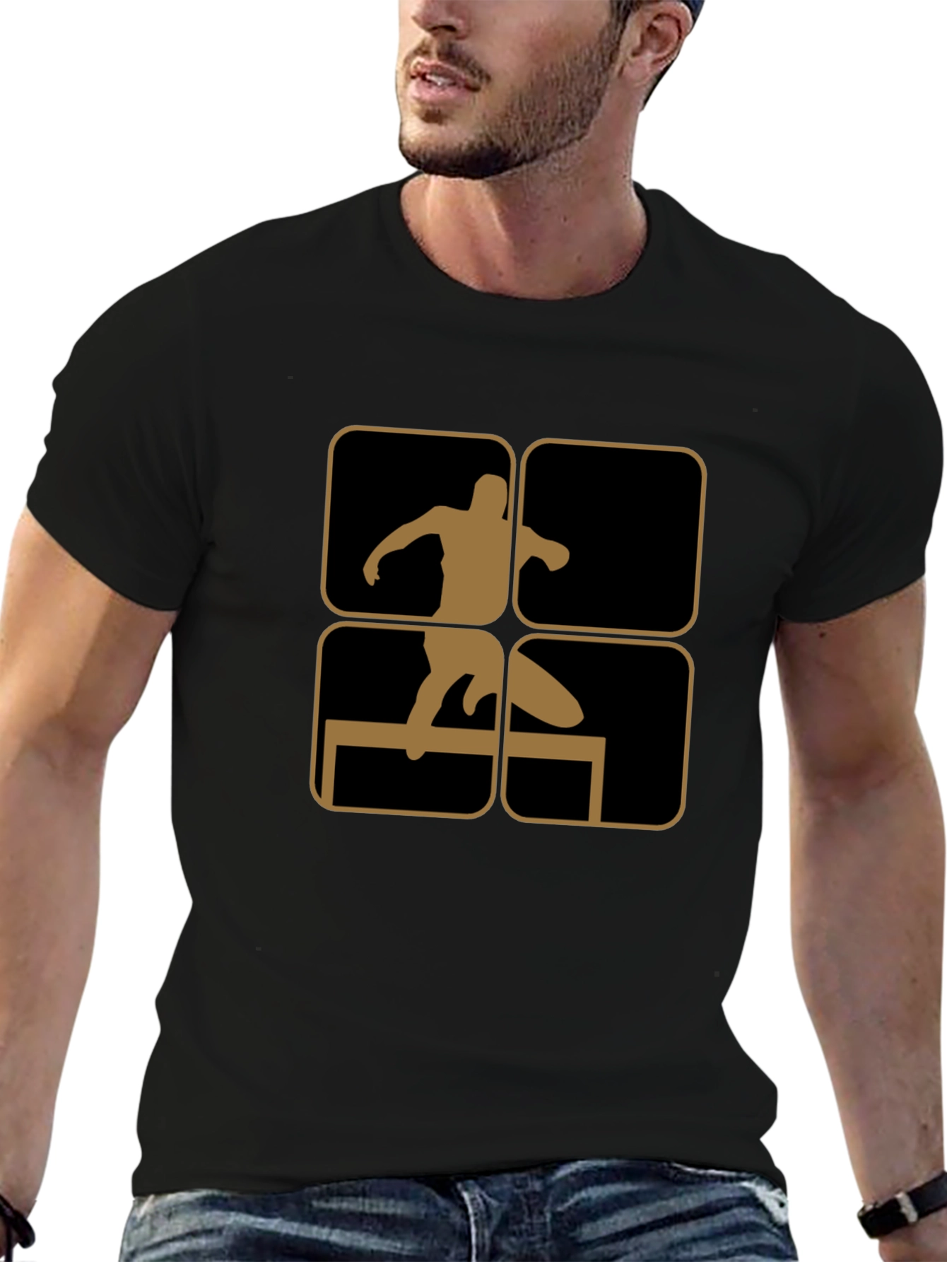 Athlete Silhouette T-Shirt