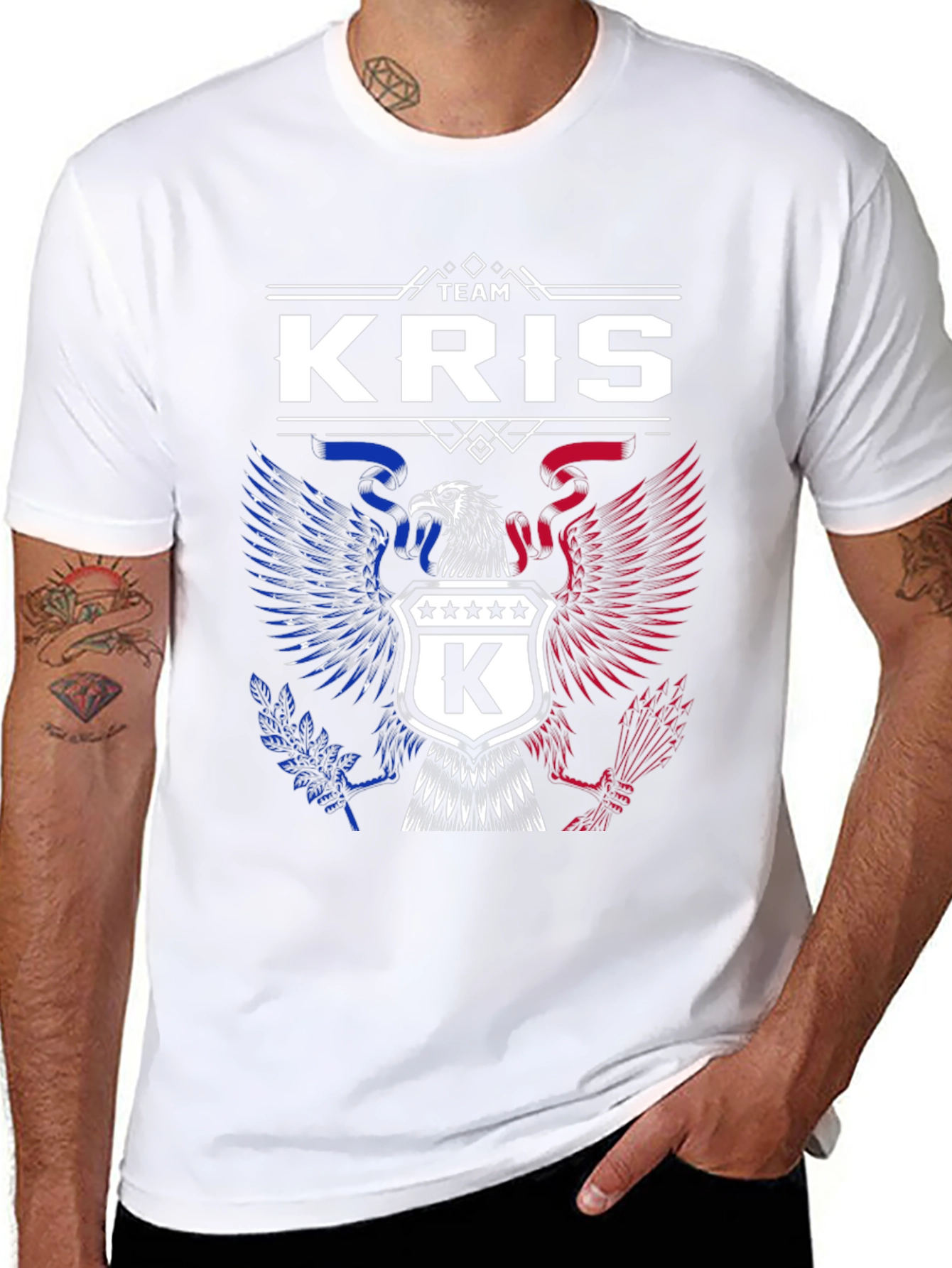 Team Kris Patriotic Eagle T-Shirt