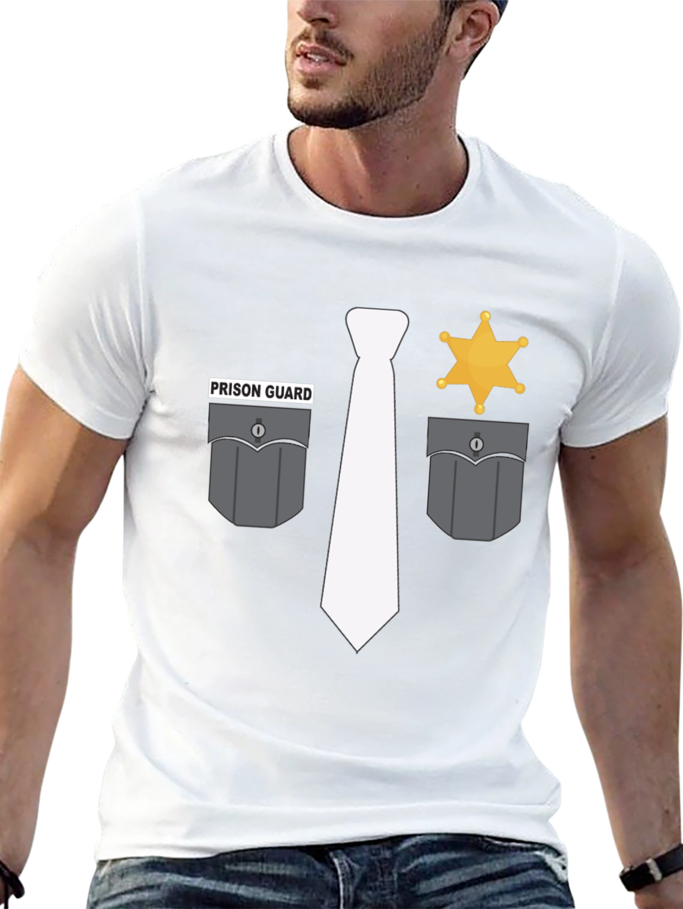 Prison Guard Costume T-Shirt