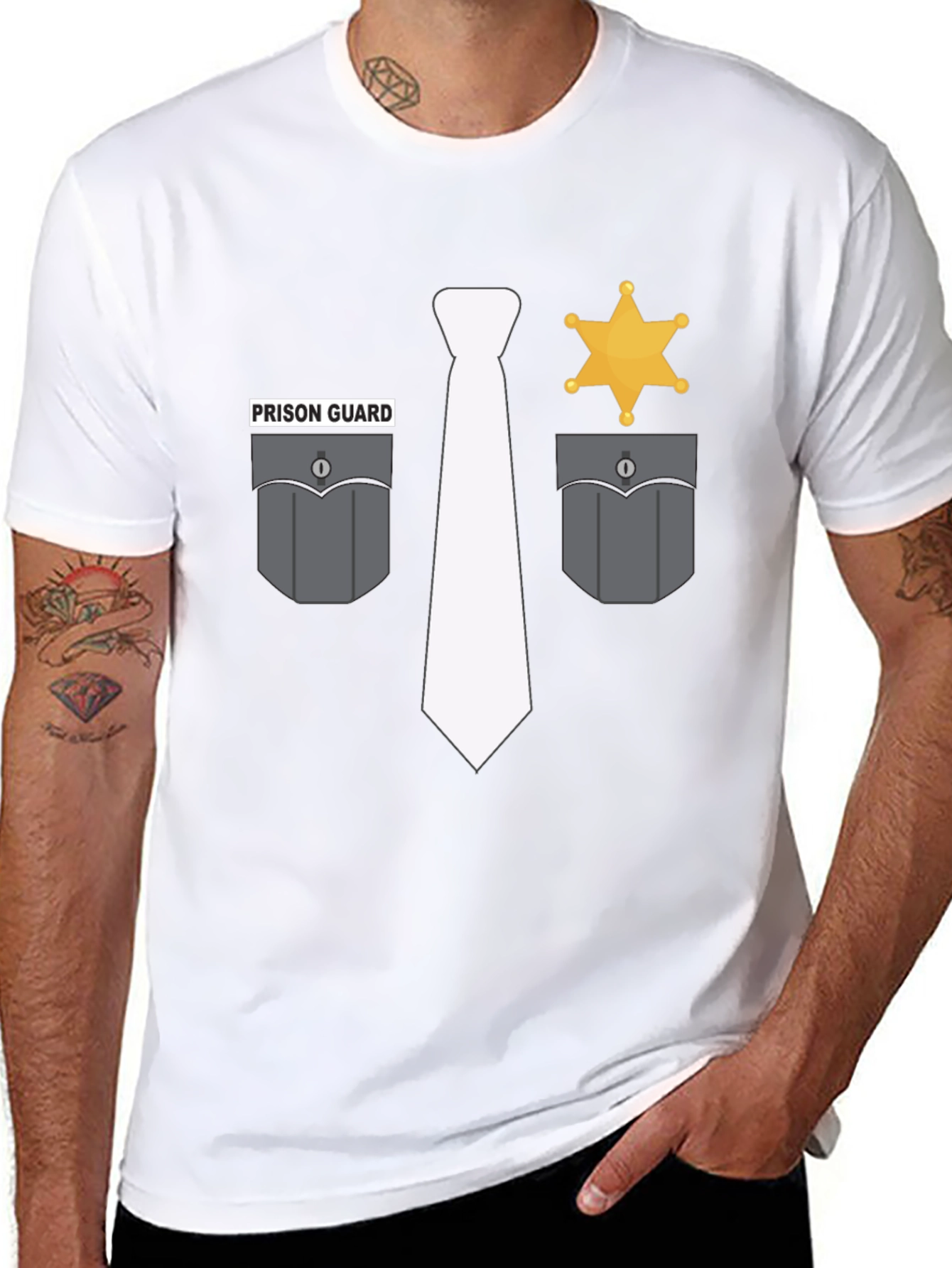 Prison Guard Costume T-Shirt