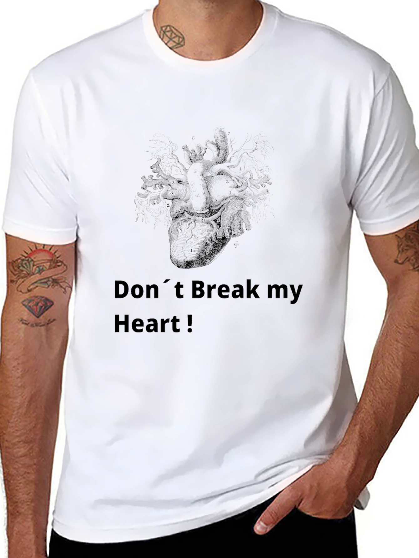 Dont Break My Heart Graphic Tee