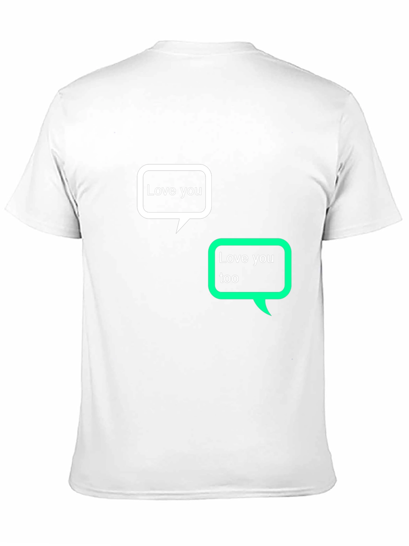 Love You Text Bubble T-Shirt