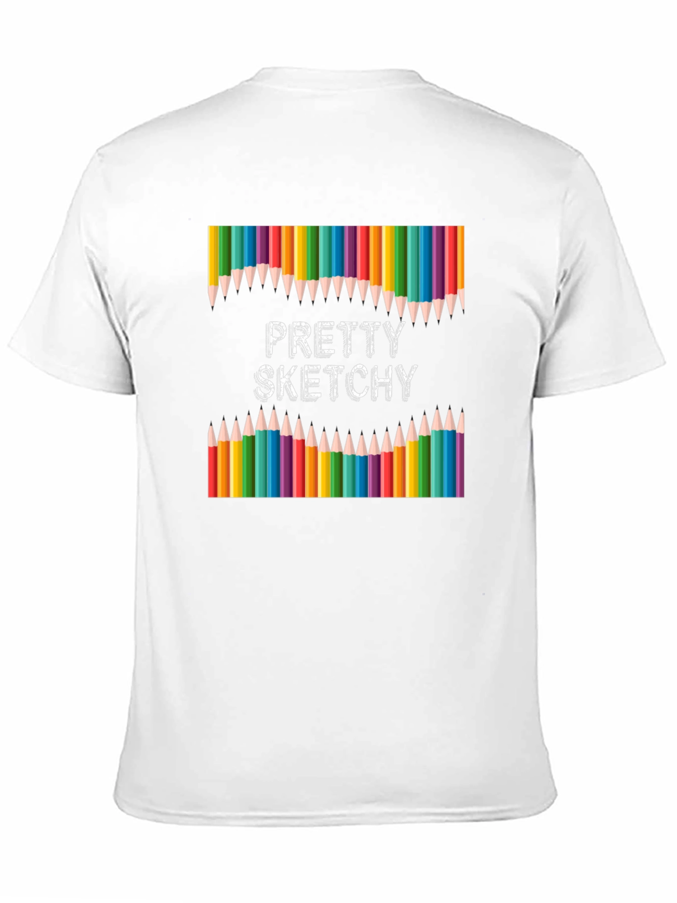 Pretty Sketchy Graphic T-Shirt