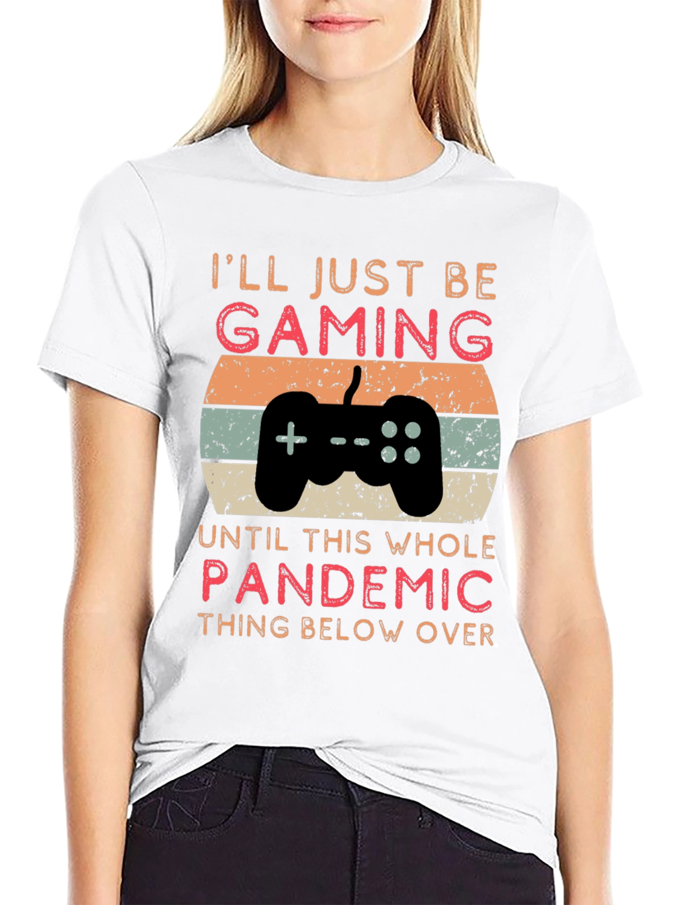 Gamer Pandemic T-Shirt - Funny Lockdown Tee