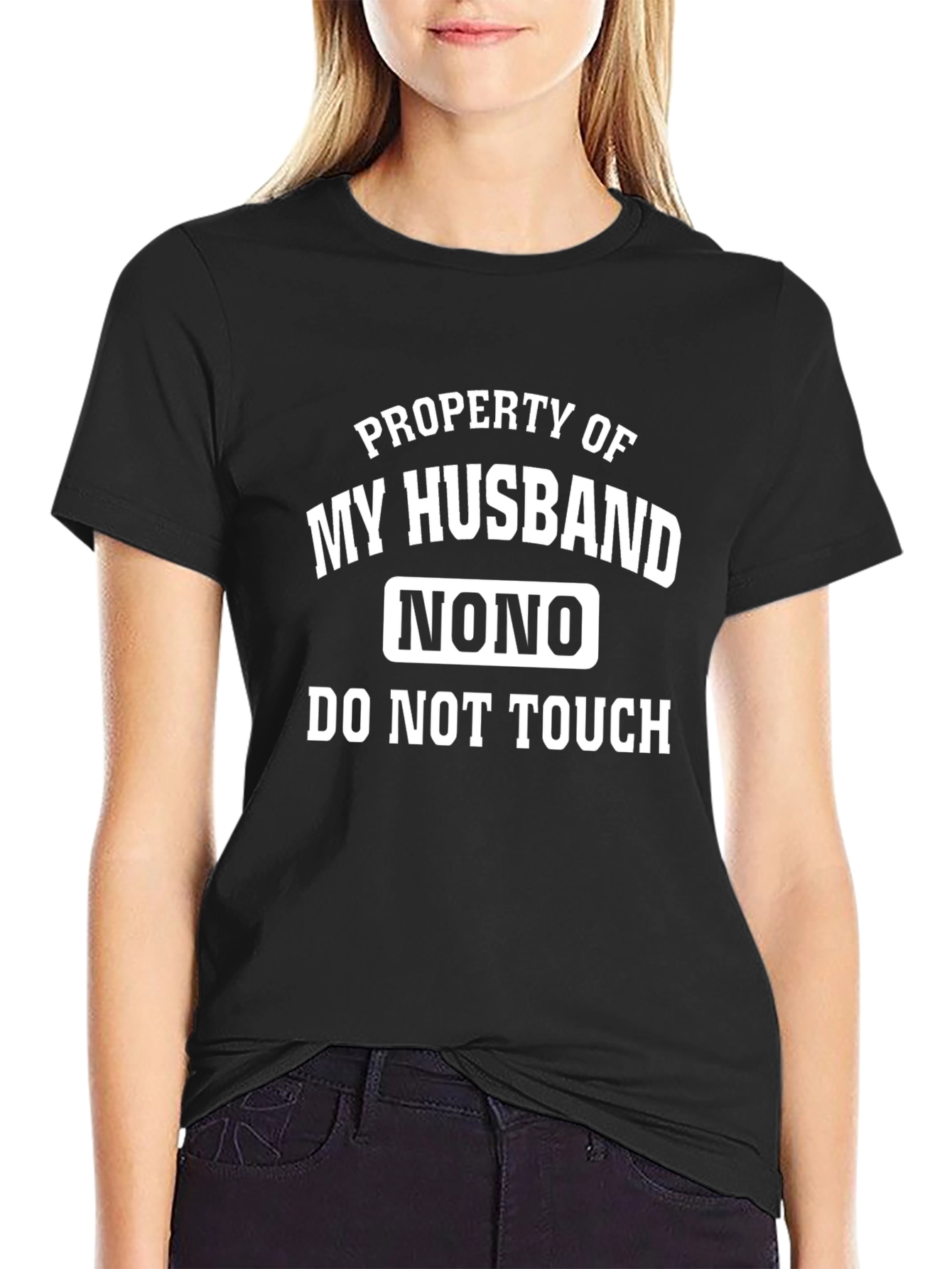 Property of My Husband T-Shirt Funny Novelty Tee