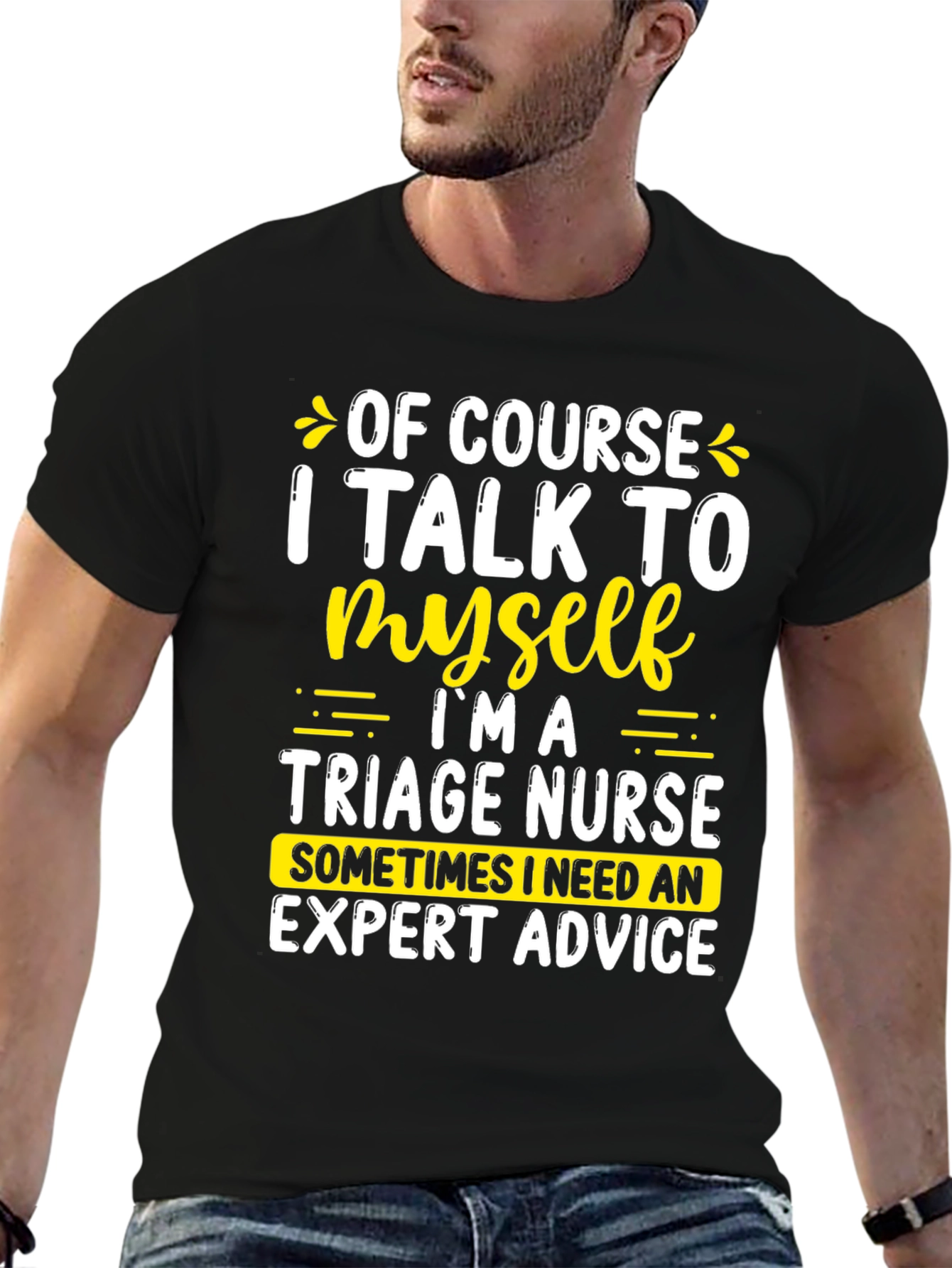 Funny Triage Nurse T-Shirt Expert Advice