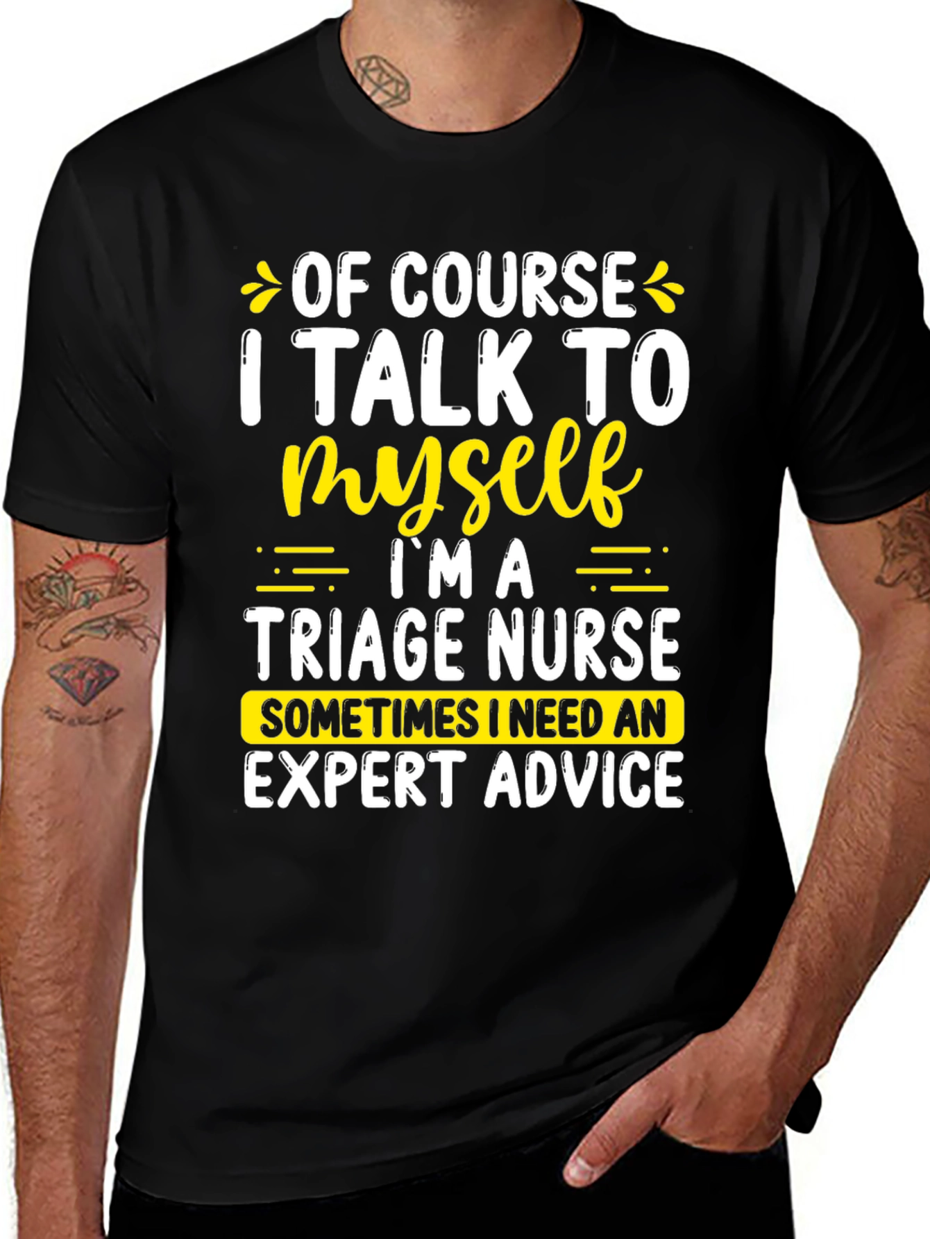 Funny Triage Nurse T-Shirt Expert Advice