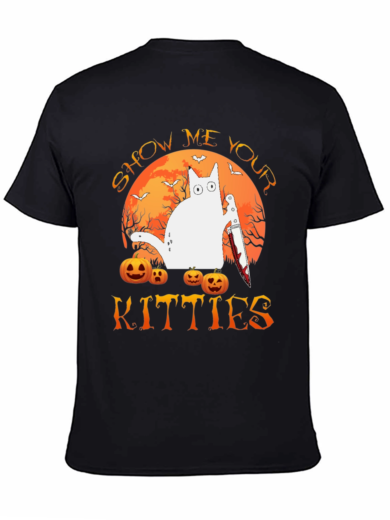 Halloween Show Me Your Kitties T-Shirt