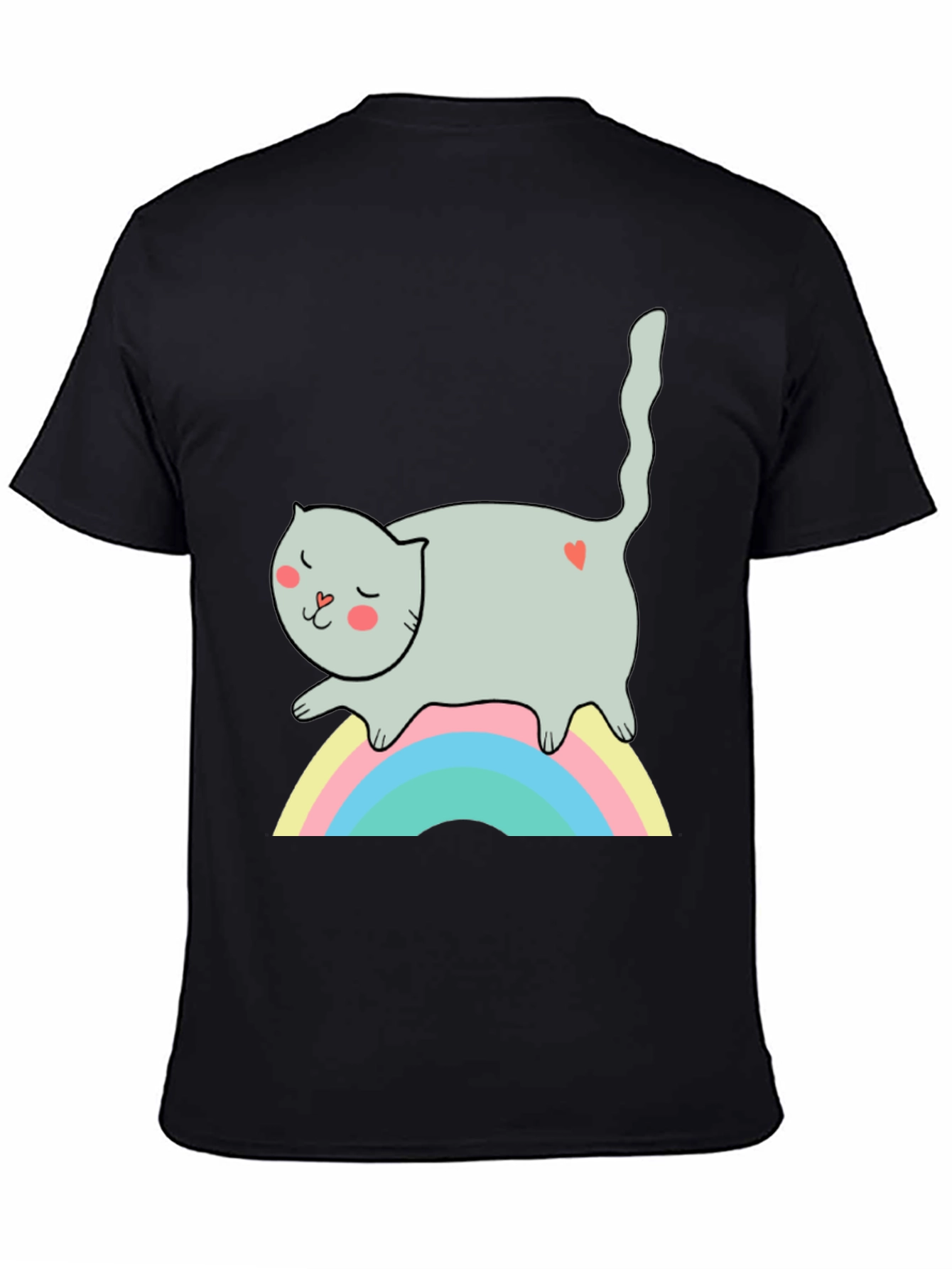 Cute Cat Rainbow T-Shirt