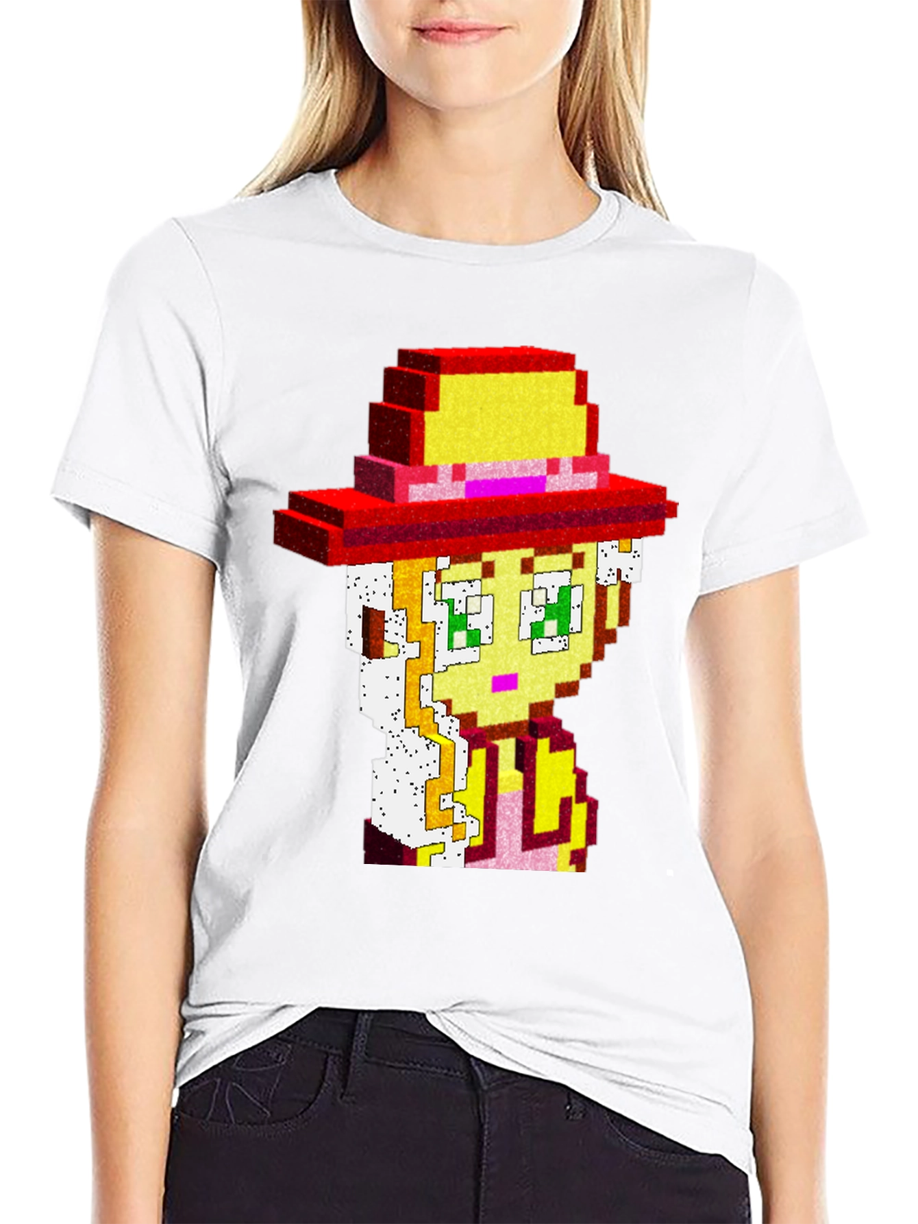 Pixel Art Character Graphic Tee
