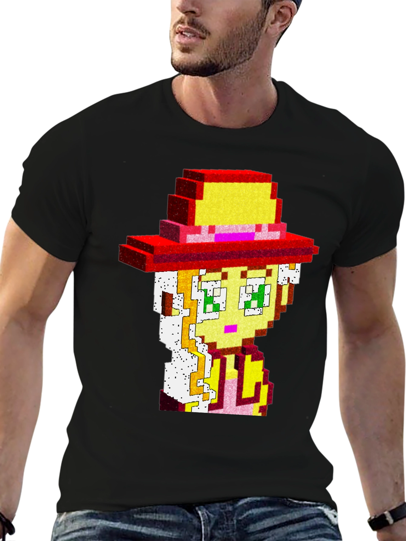 Pixel Art Character Graphic Tee