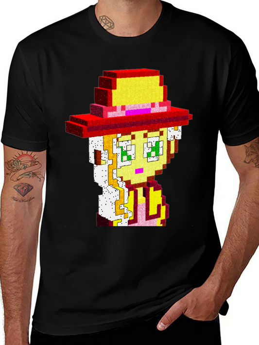 Pixel Art Character Graphic Tee