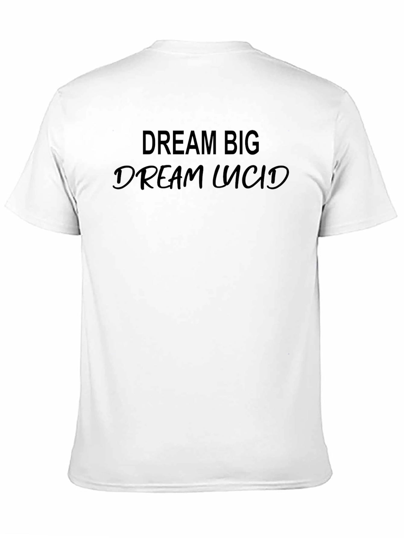 Dream Big Lucid Black T-Shirt