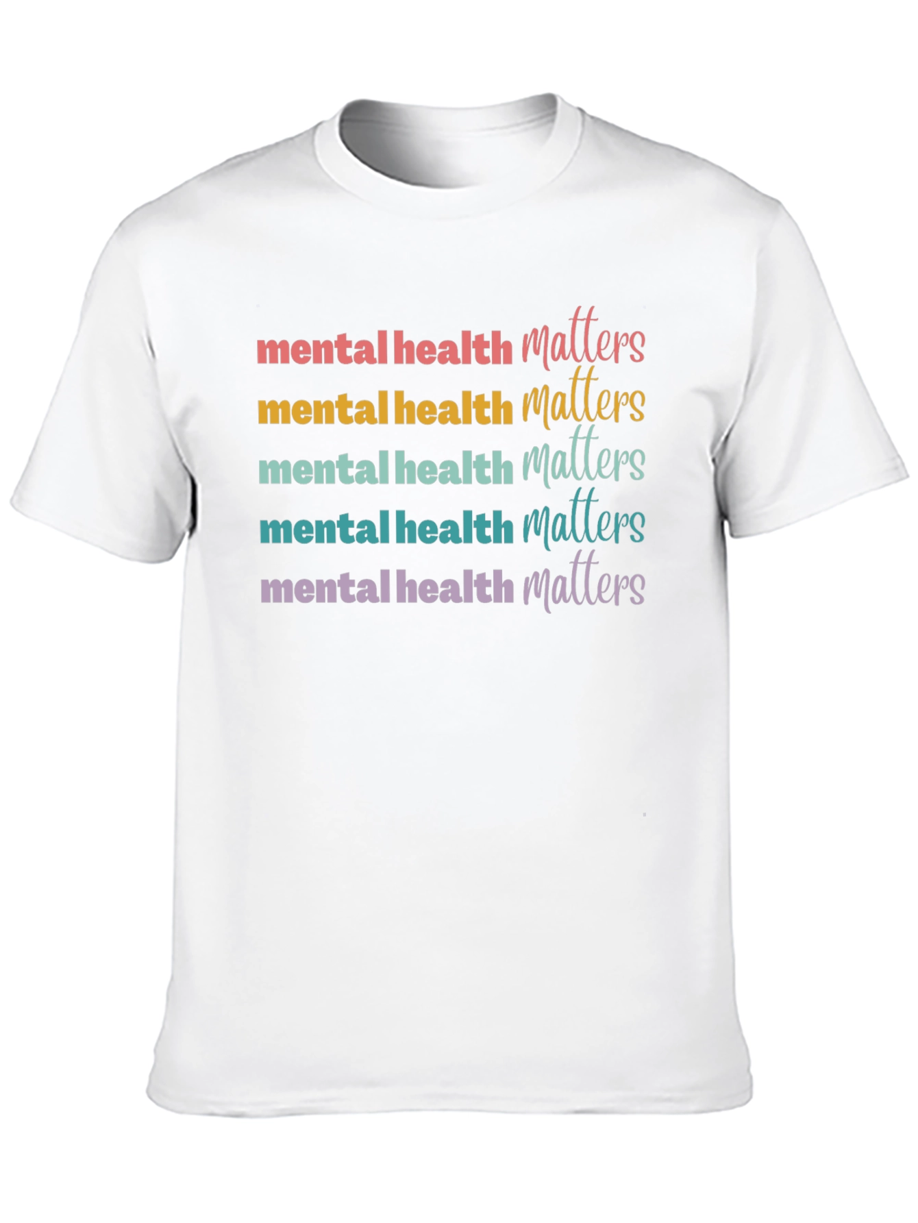 Mental Health Matters Graphic Tee - Black