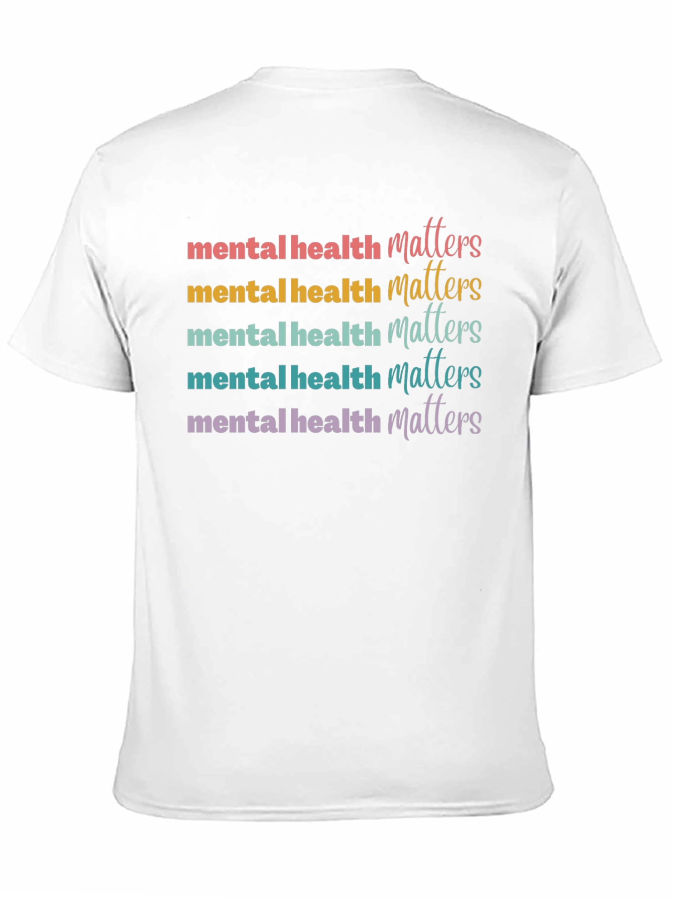 Mental Health Matters Graphic Tee - Black
