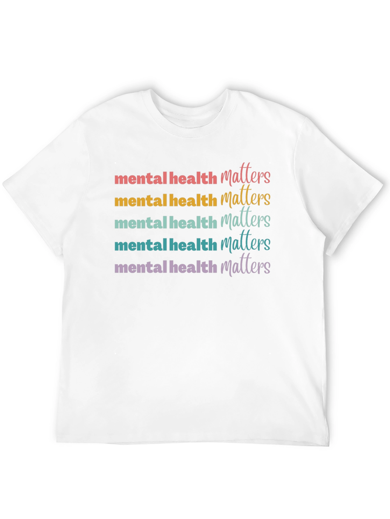 Mental Health Matters Graphic Tee - Black