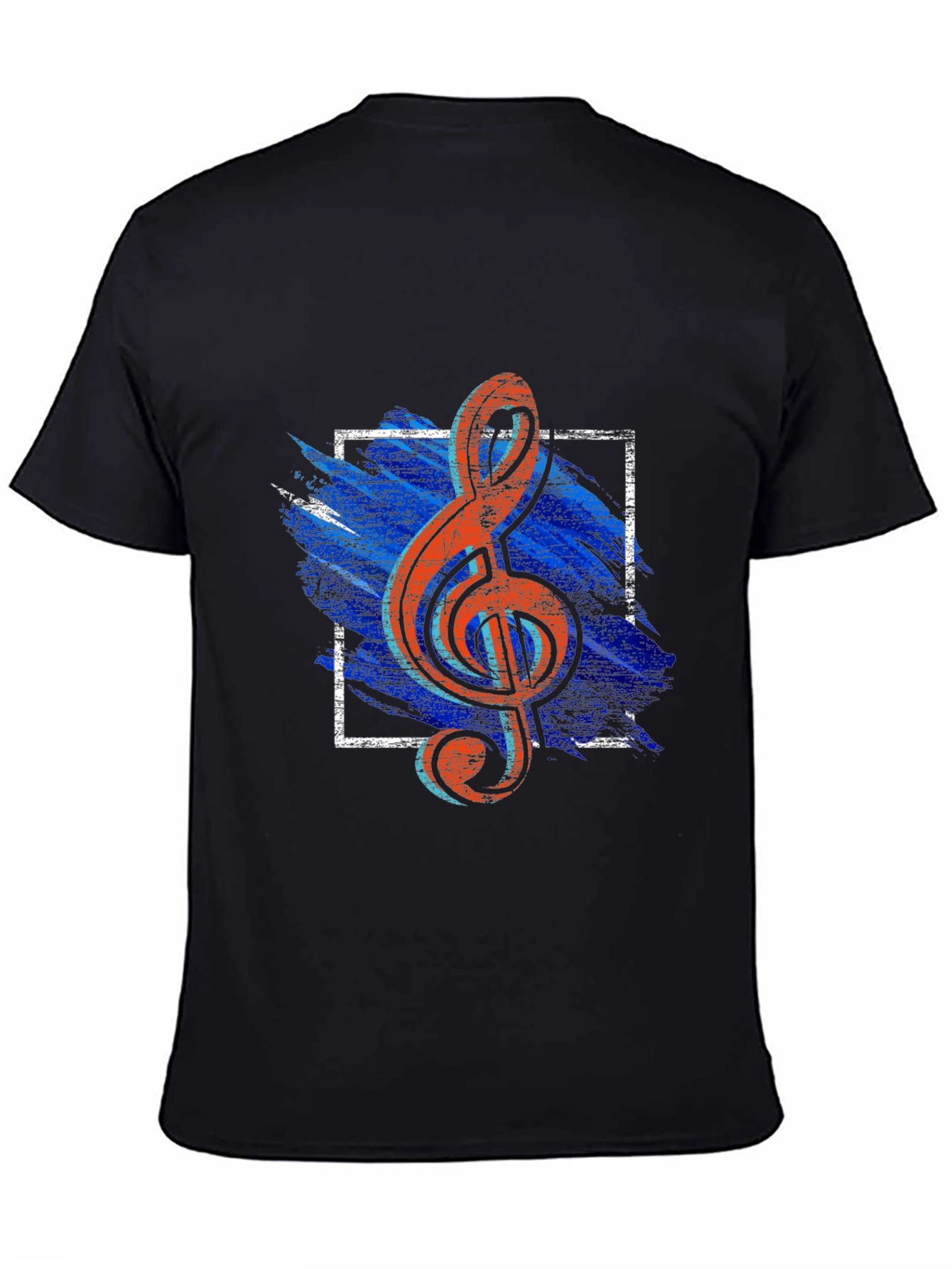 Music Note Graphic Tee - Stylish Mens T-Shirt