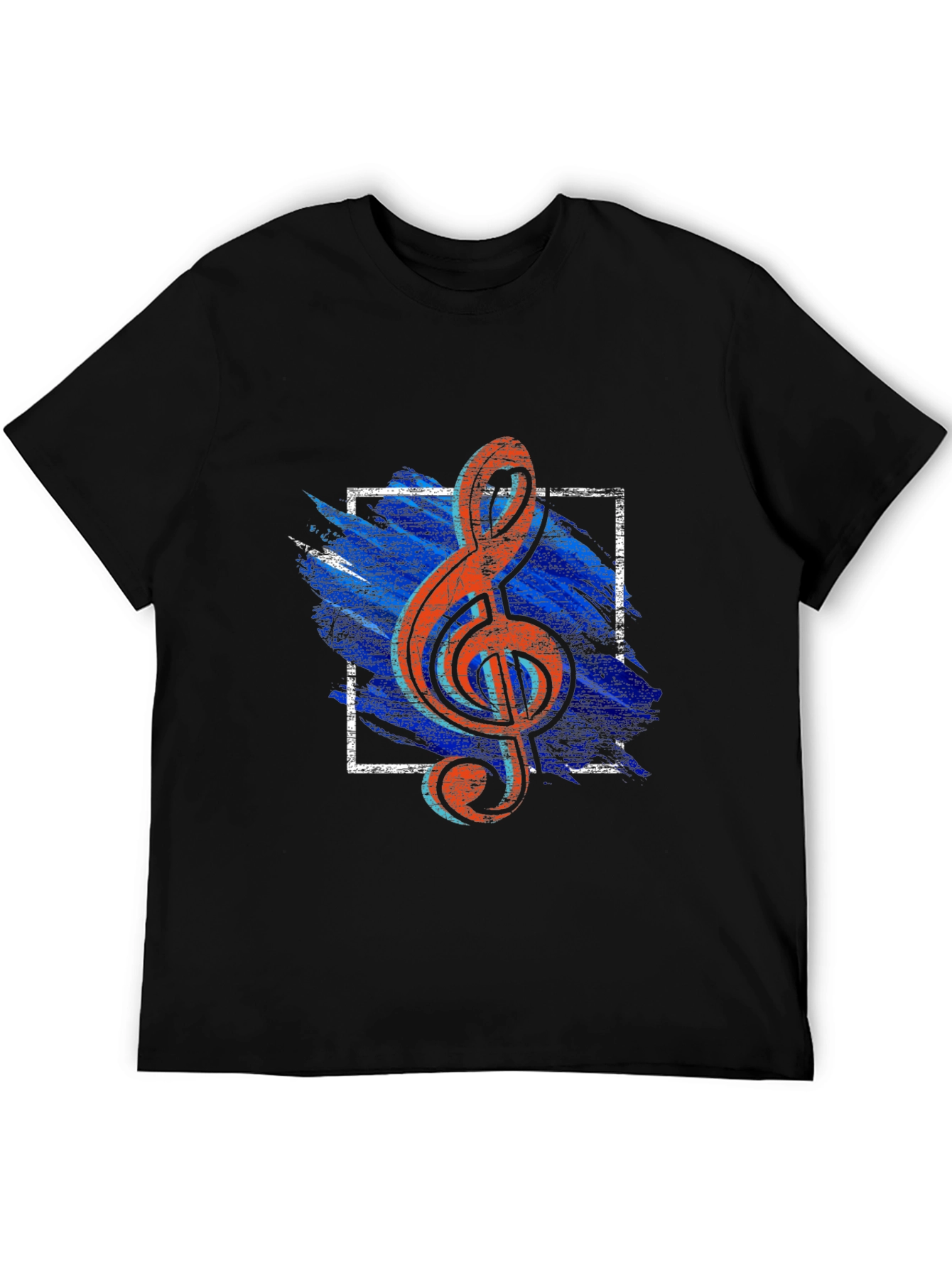 Music Note Graphic Tee - Stylish Mens T-Shirt