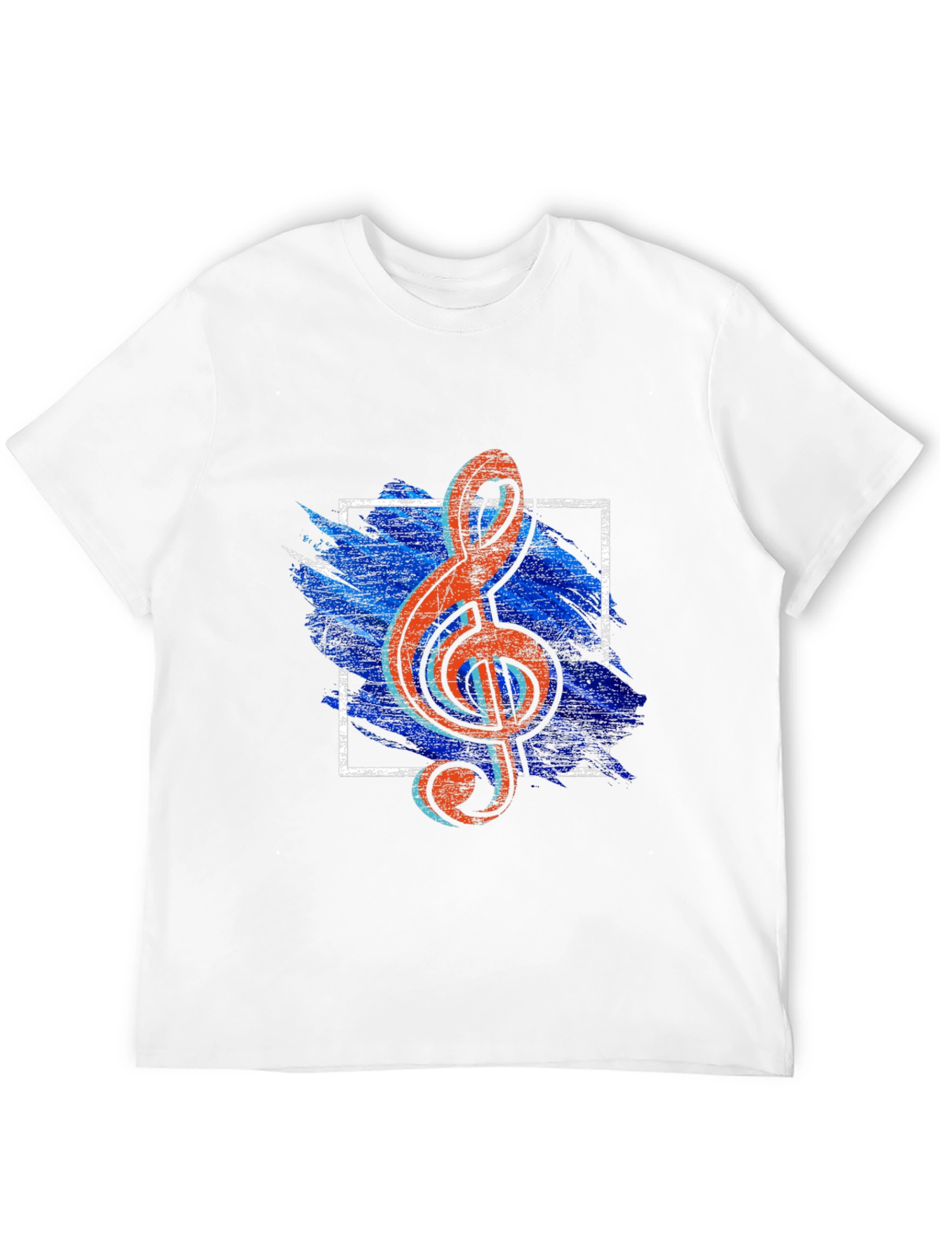 Music Note Graphic Tee - Stylish Mens T-Shirt