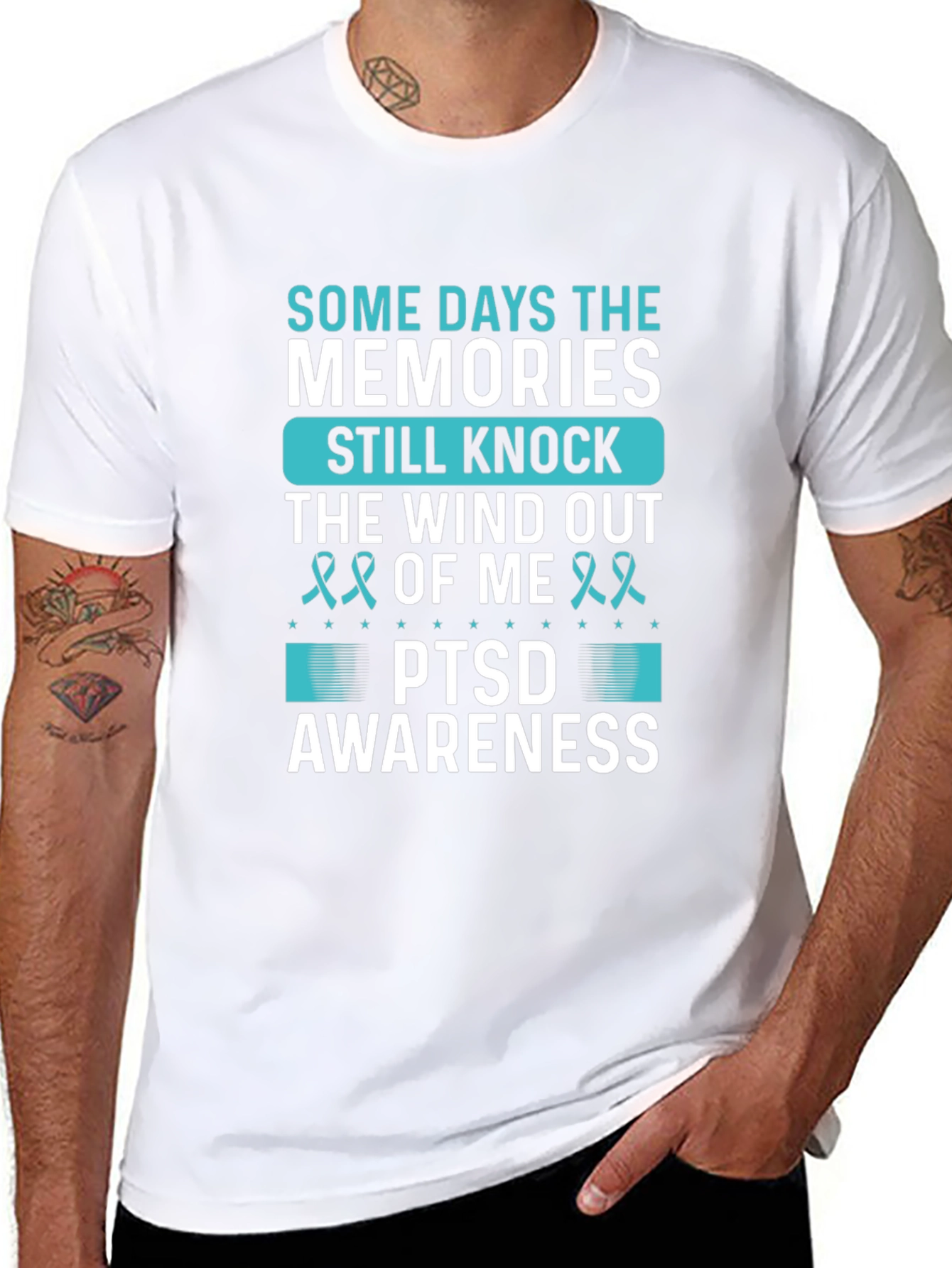 PTSD Awareness Graphic T-Shirt